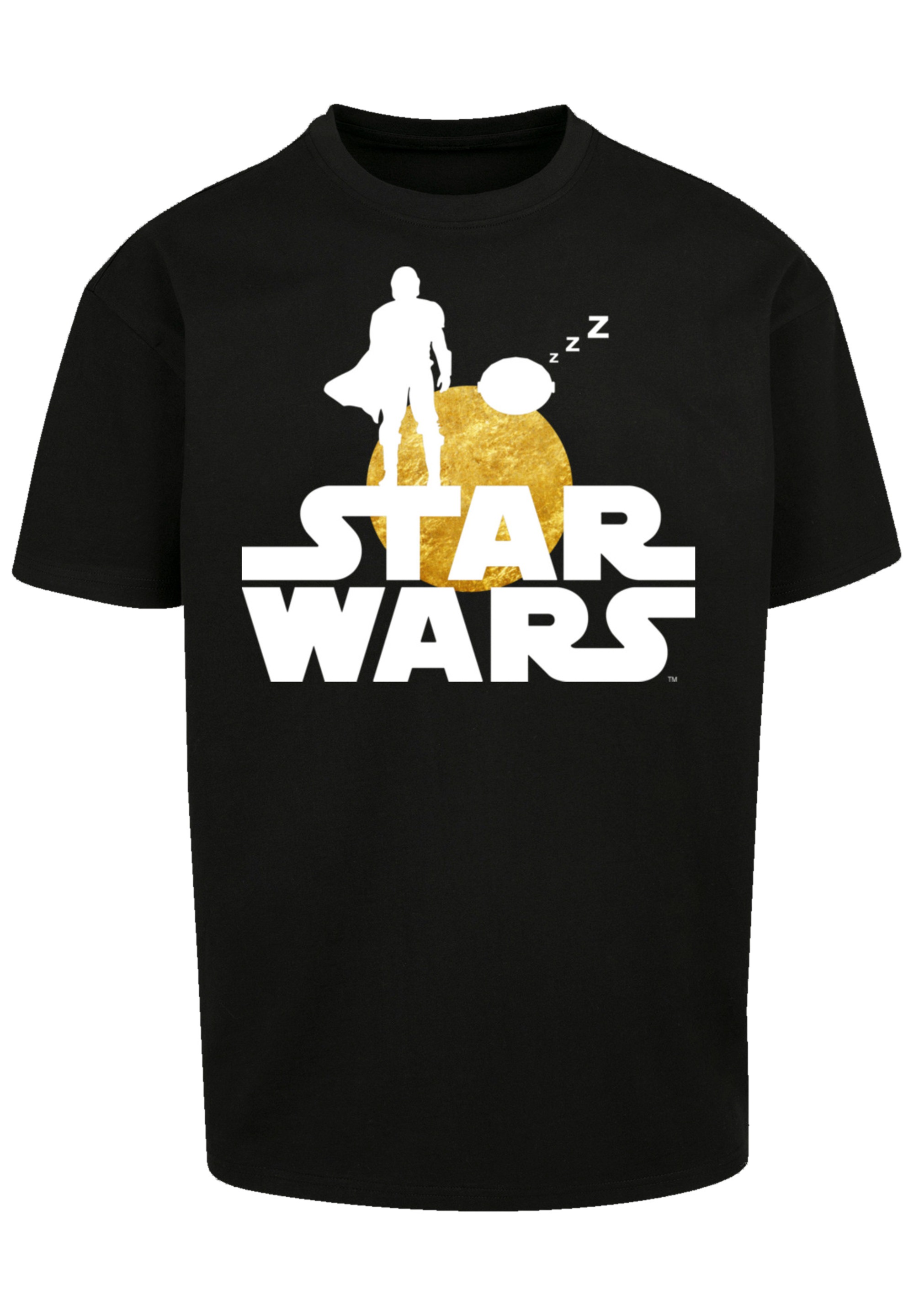 F4NT4STIC T-Shirt »Star Wars The Mandalorian ZZZ«, Premium Qualität