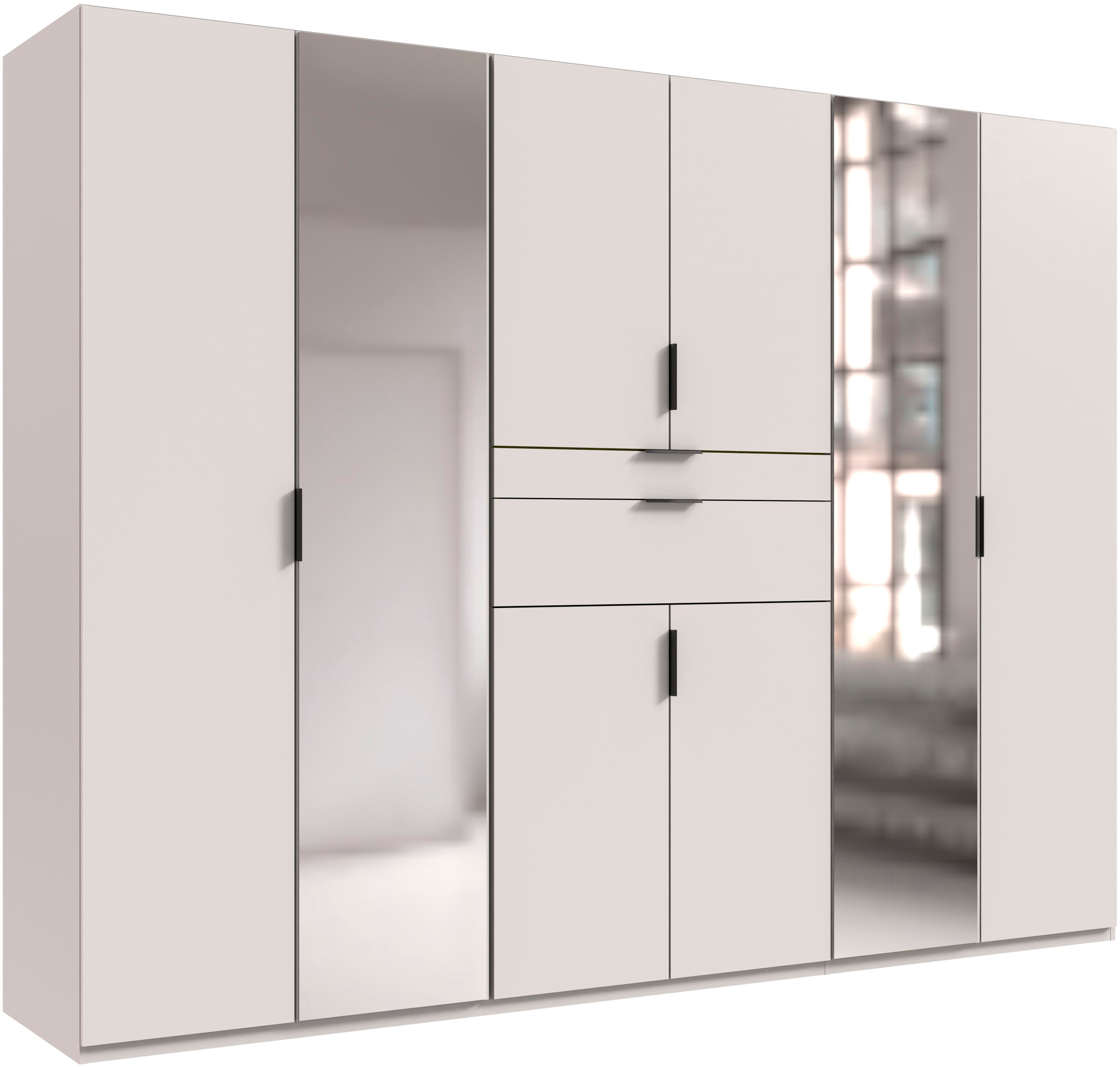 Wimex Drehtürenschrank "Moldau Kleiderschrank mit Spiegel Schlafzimmerschrank"