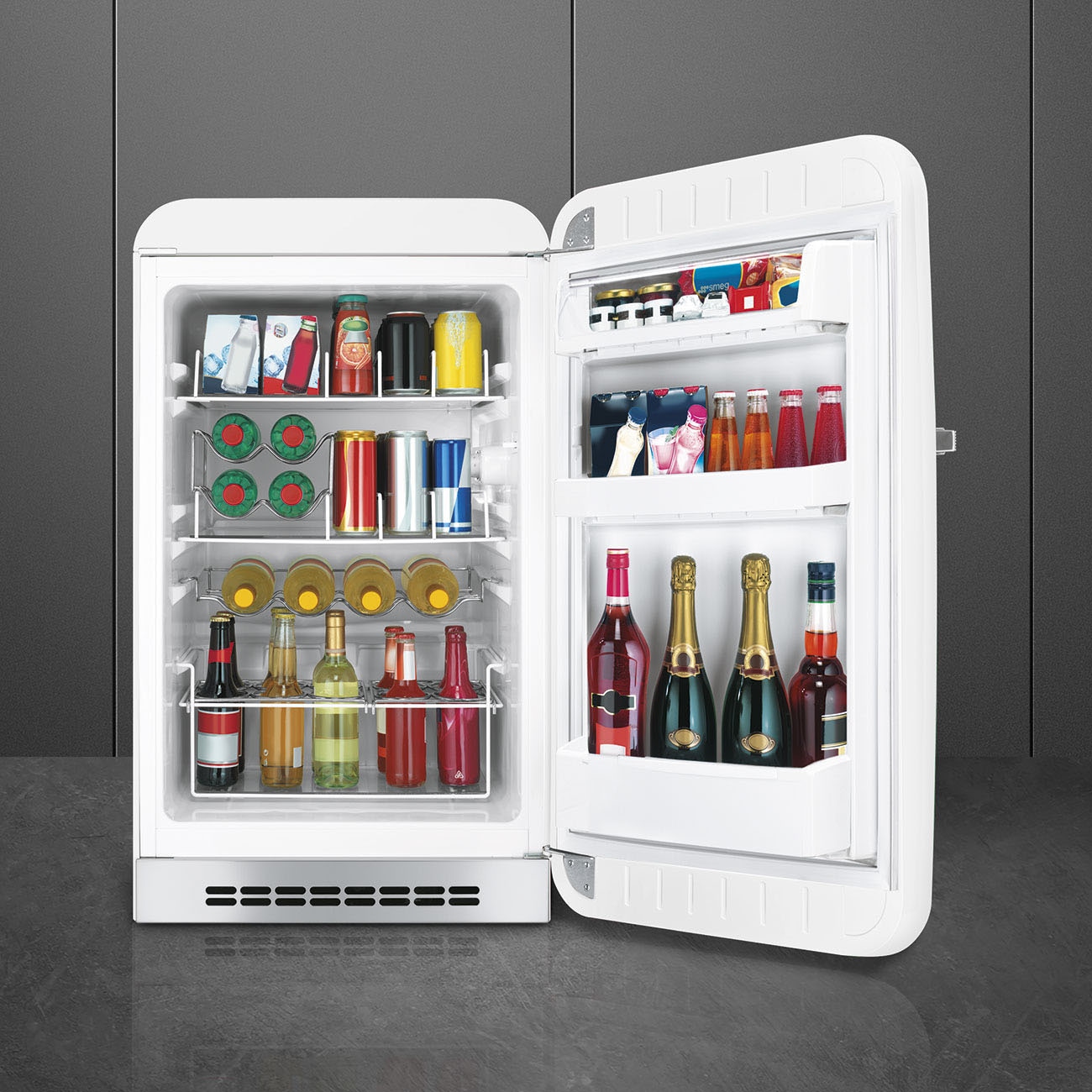 Smeg Kühlschrank »FAB10H«, FAB10HRWH5, 97 cm hoch, 54,5 cm breit | BAUR