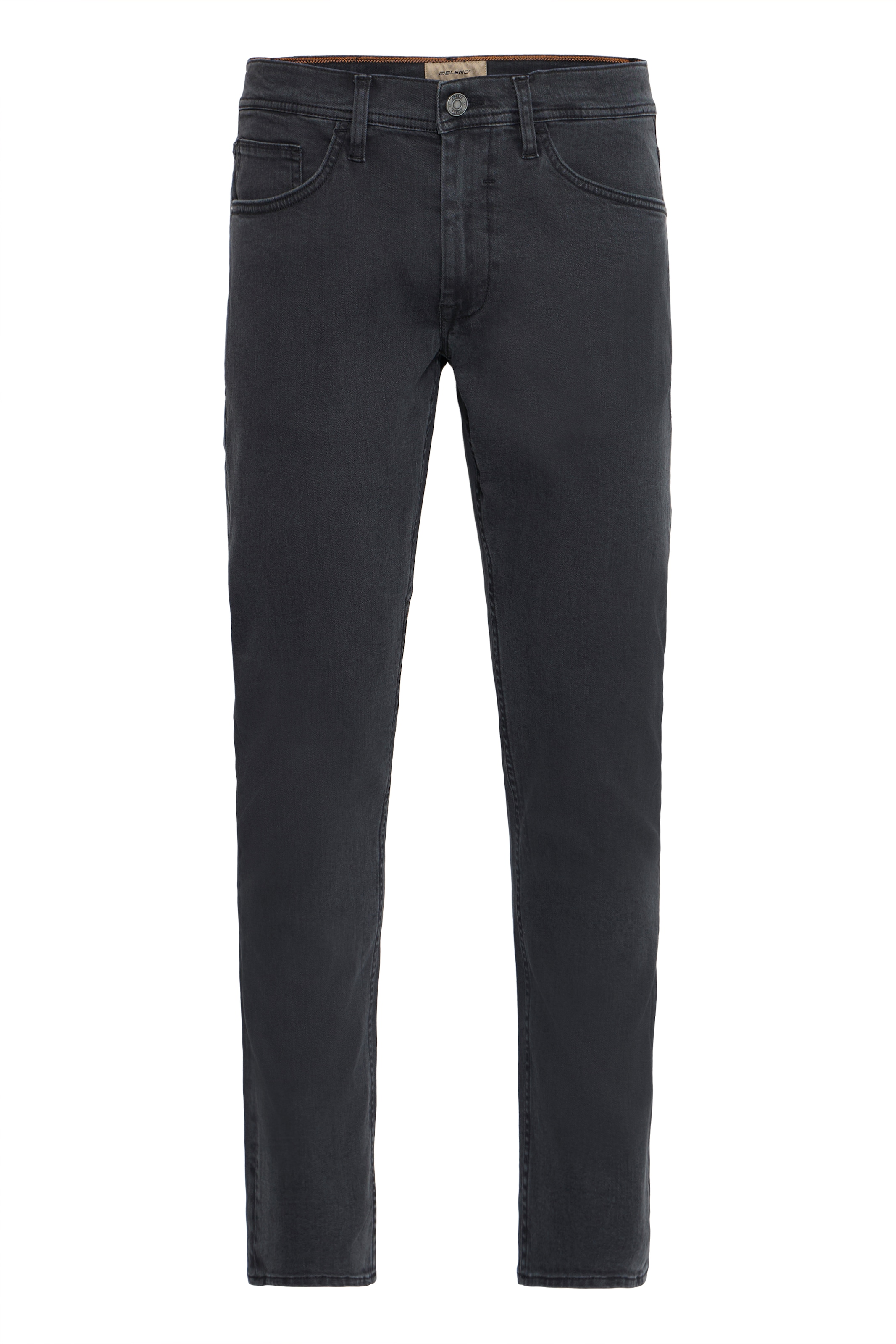 5-Pocket-Jeans BLEND "BHTWISTER SLIM/REG", Herren, Gr. 33, Länge 34, denim schwarz, Denim/Jeans, Obermaterial: 80% Baumwolle, 18% Polyester, 2% Elasthan, unifarben, regular fit knöchellang, Jeans 5-Pocket-Jeans