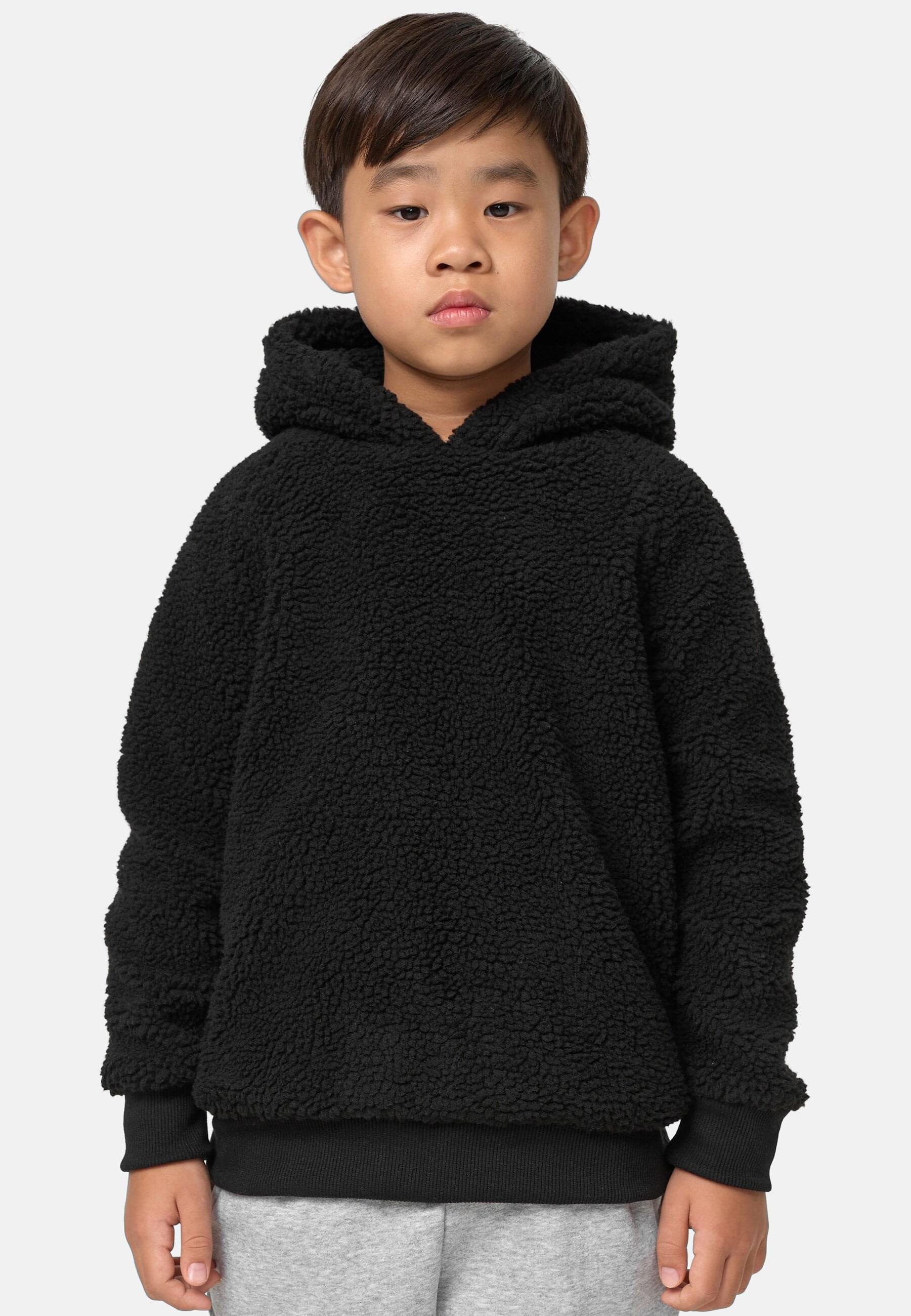 URBAN CLASSICS Kapuzensweatshirt »Urban Classics Herren Boys Sherpa Hoody«, (1 tlg.)