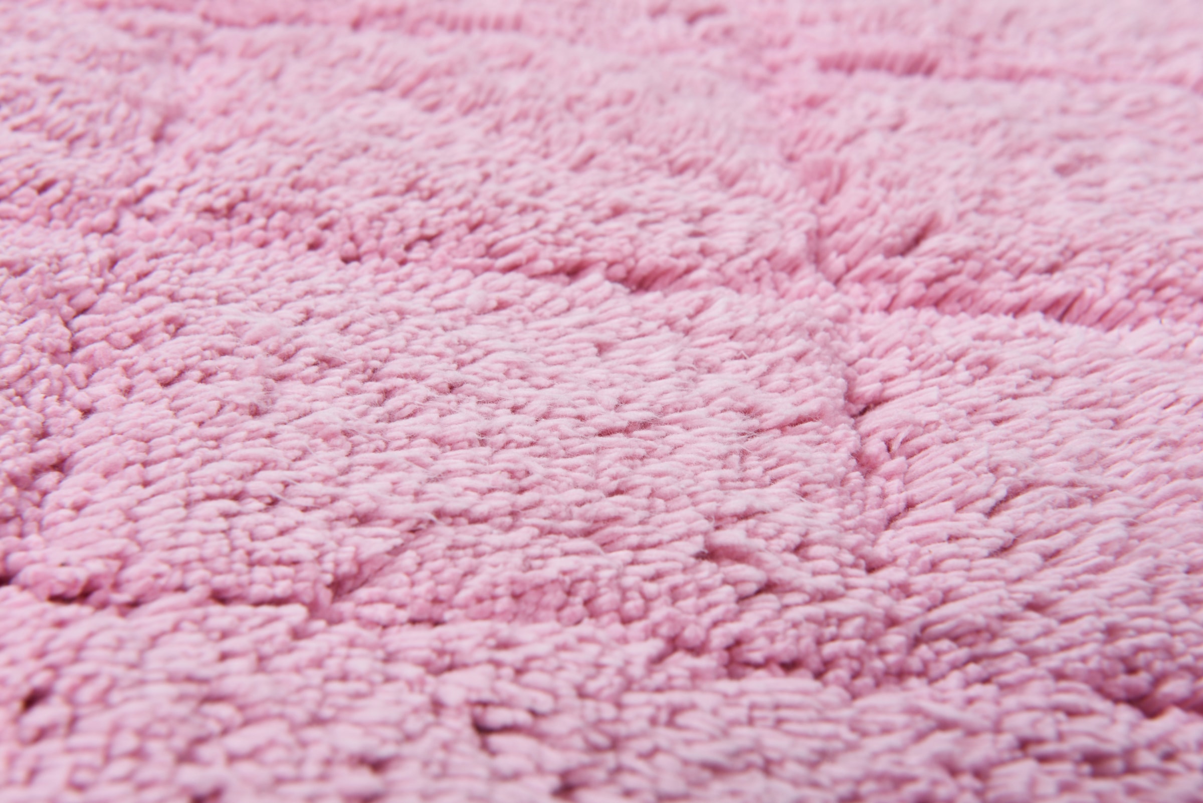 TOM TAILOR HOME Badematte »Cotton Diamond«, rutschhemmend beschichtet, fußbodenheizungsgeeignet-strapazierfähig, Uni Farben, Pastell Farben, Rauten, reine Baumwolle, weich & kuschelig