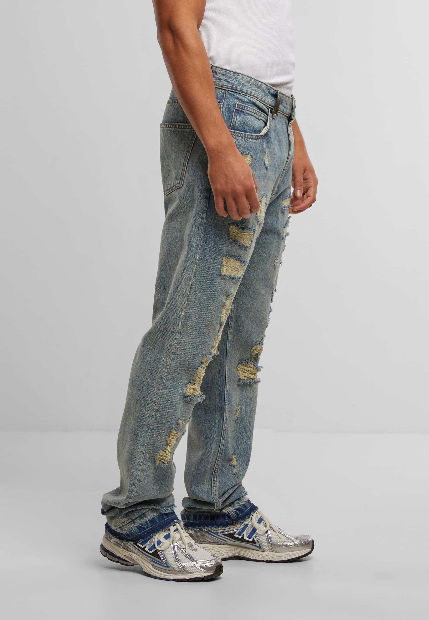 2Y Studios Bequeme Jeans »2Y Studios 2Y Firio Destroyed Straight Jeans«