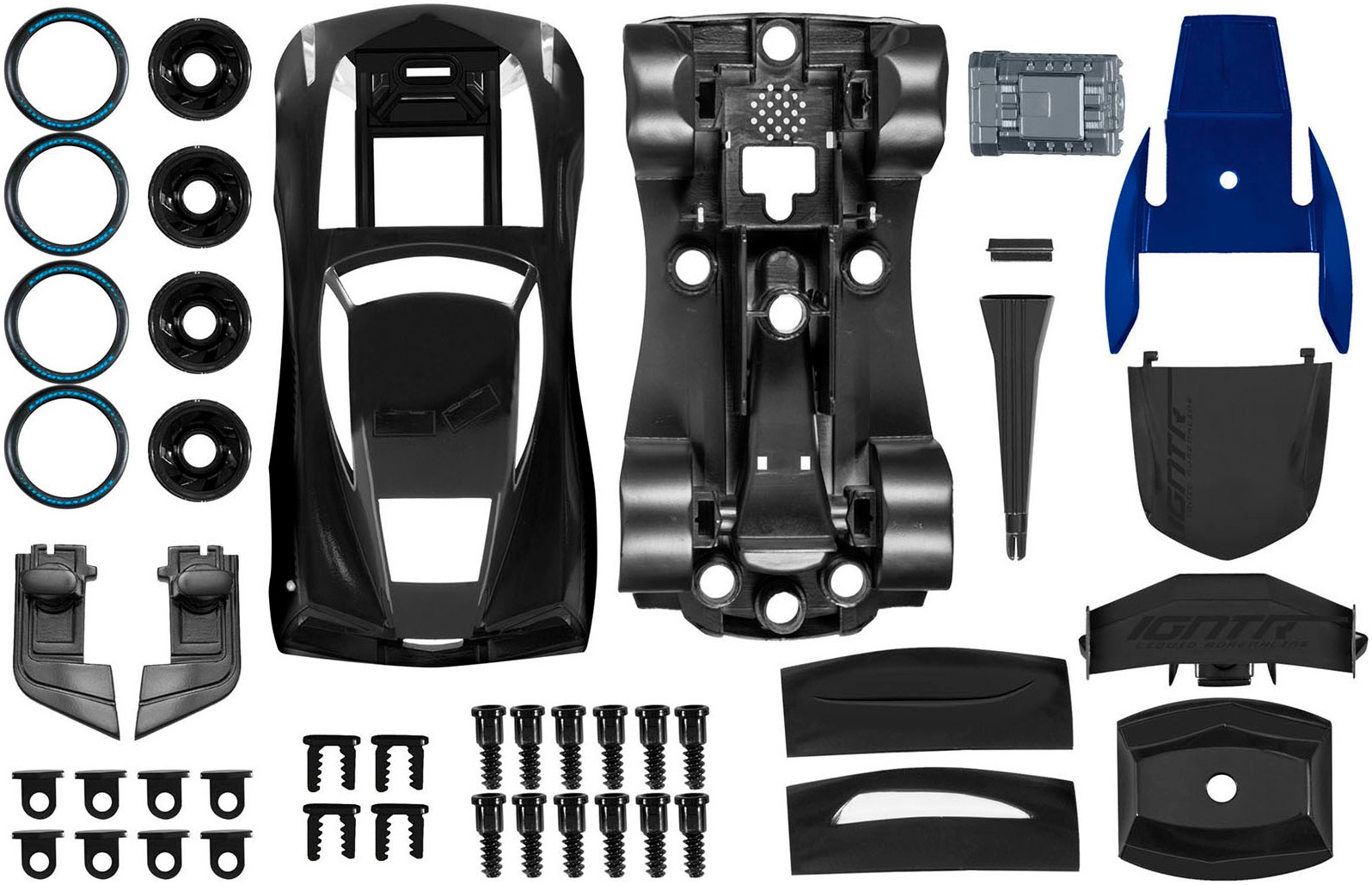 Revell® Modellbausatz »Build&Play, Disney Pixar CARS Jackson Storm«, mit Licht & Sound
