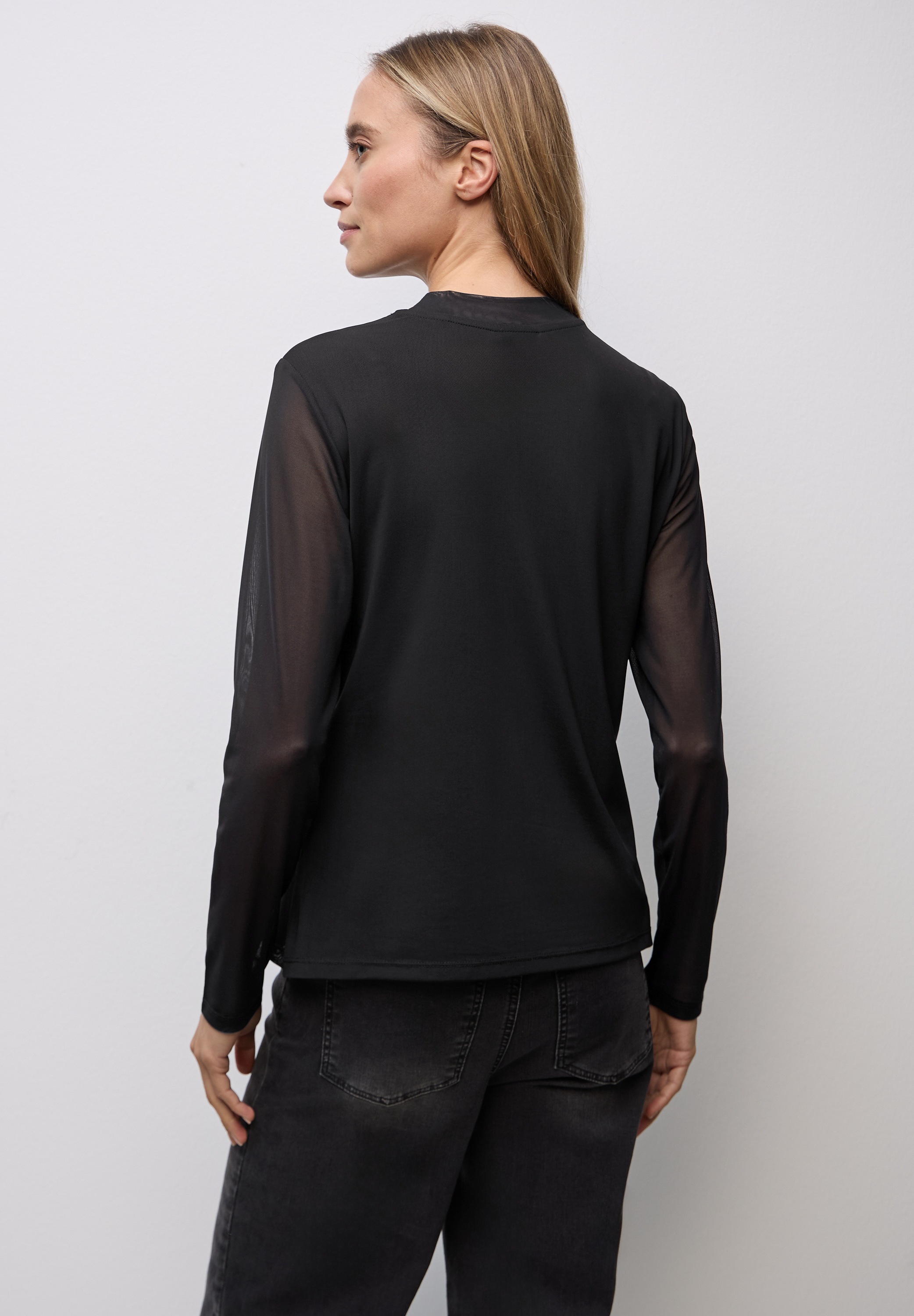 STREET ONE Langarmshirt mit Turtleneck