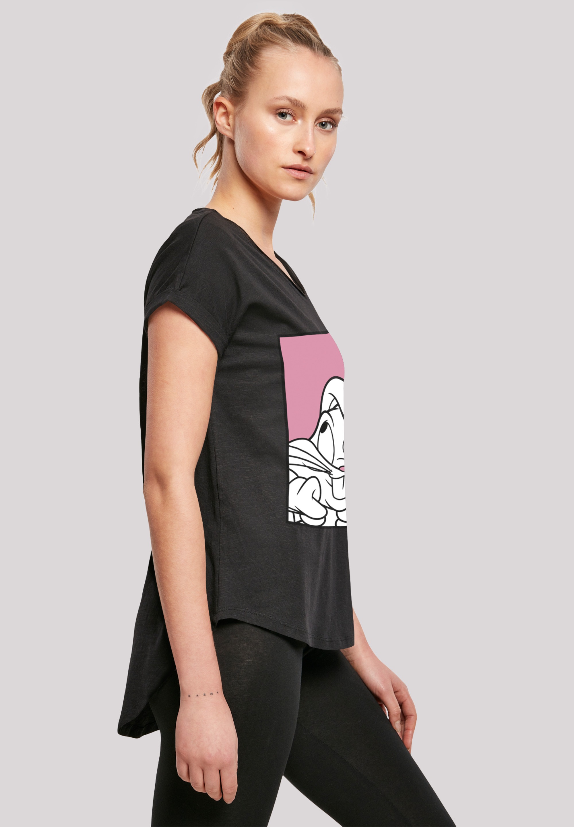 F4NT4STIC T-Shirt »Looney Tunes Bugs Bunny Adore«, Print