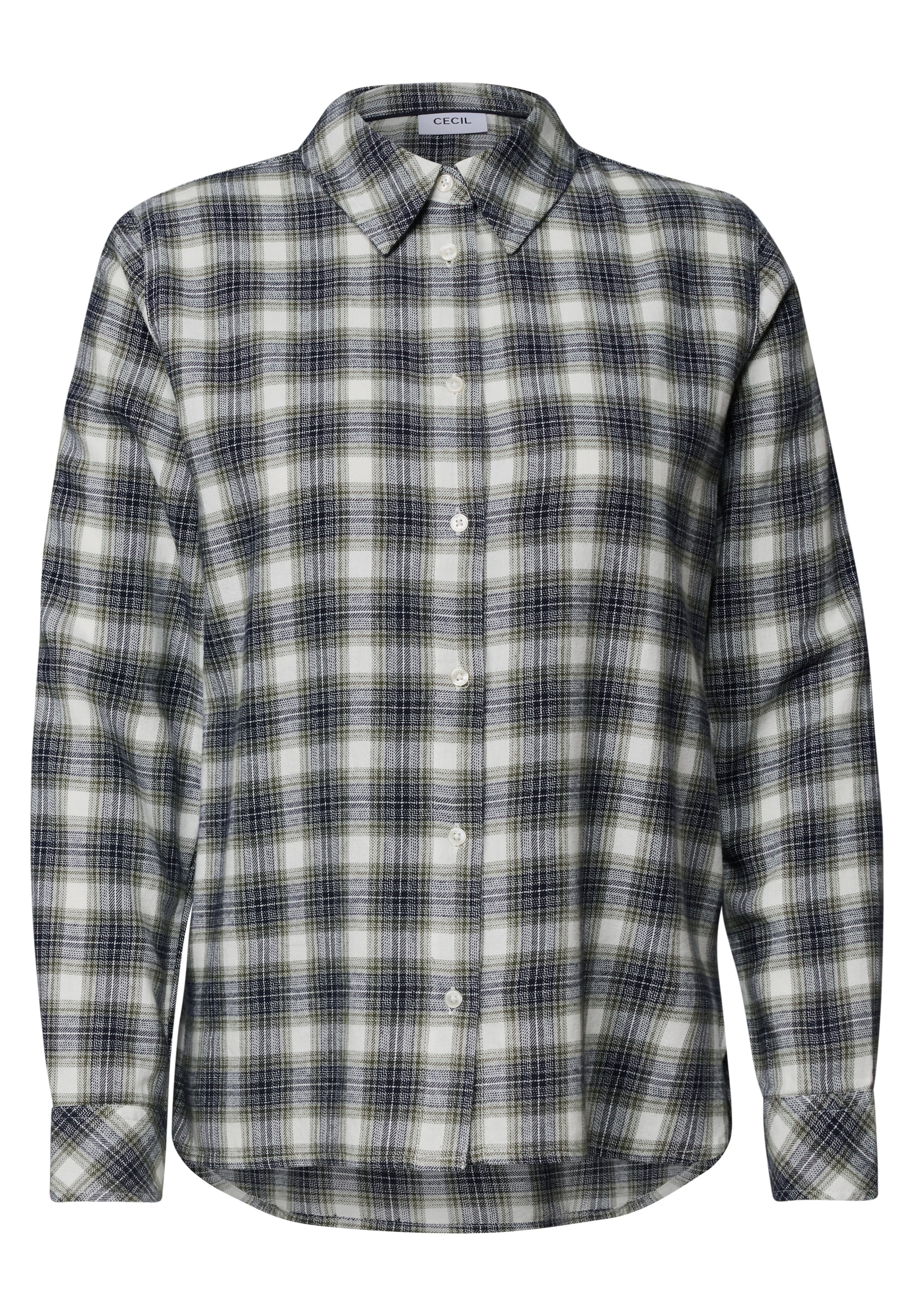 Cecil Klassische Bluse mit Karomuster