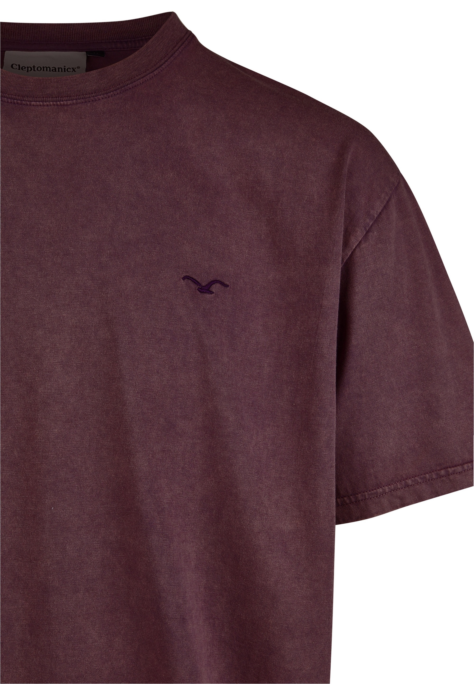 Cleptomanicx Boxy Tee Ligull Washed T-Shirt Lilac XXL 8