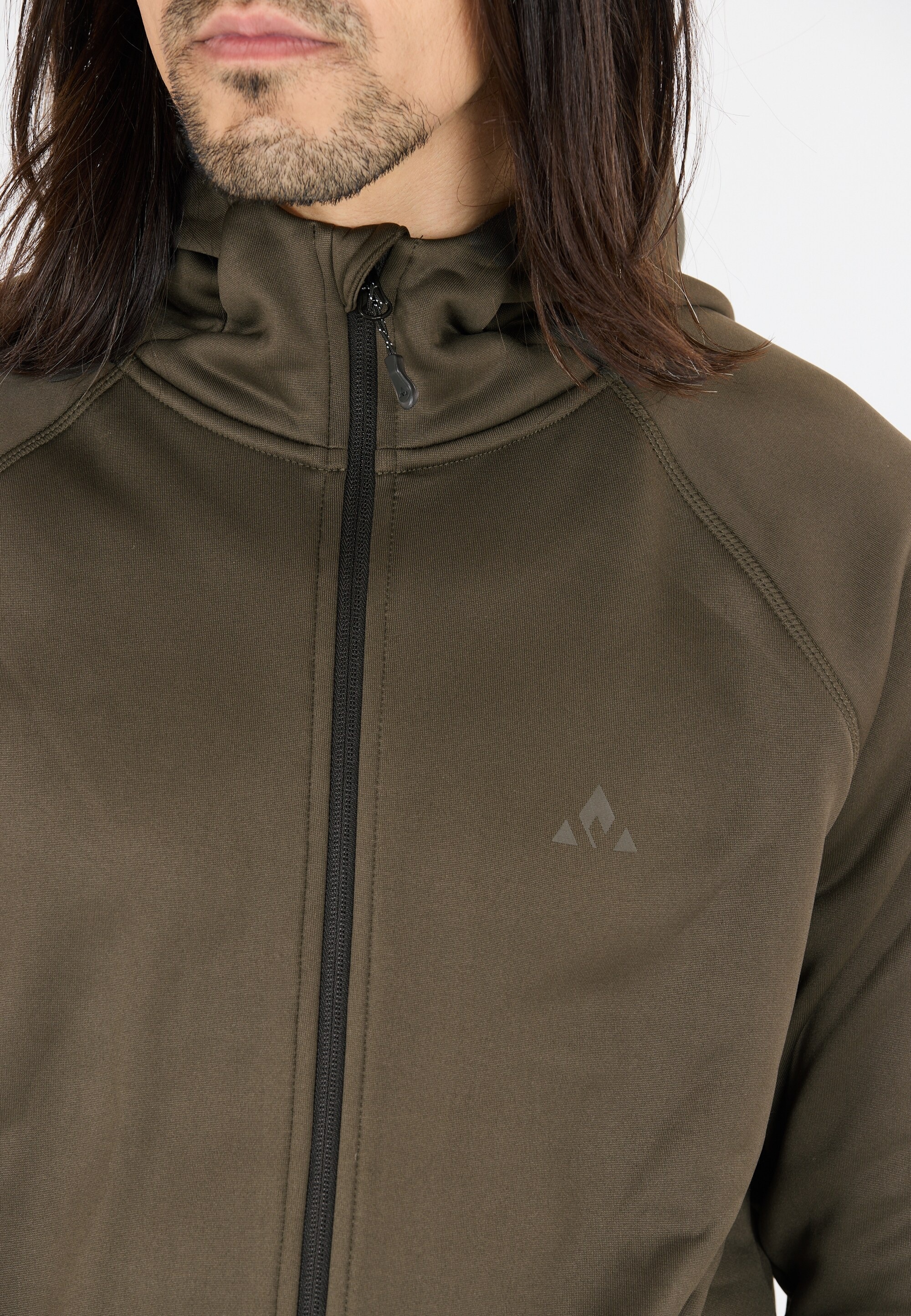 WHISTLER Fleecejacke »Tracker«, mit Powerstretch und praktischer Kapuze