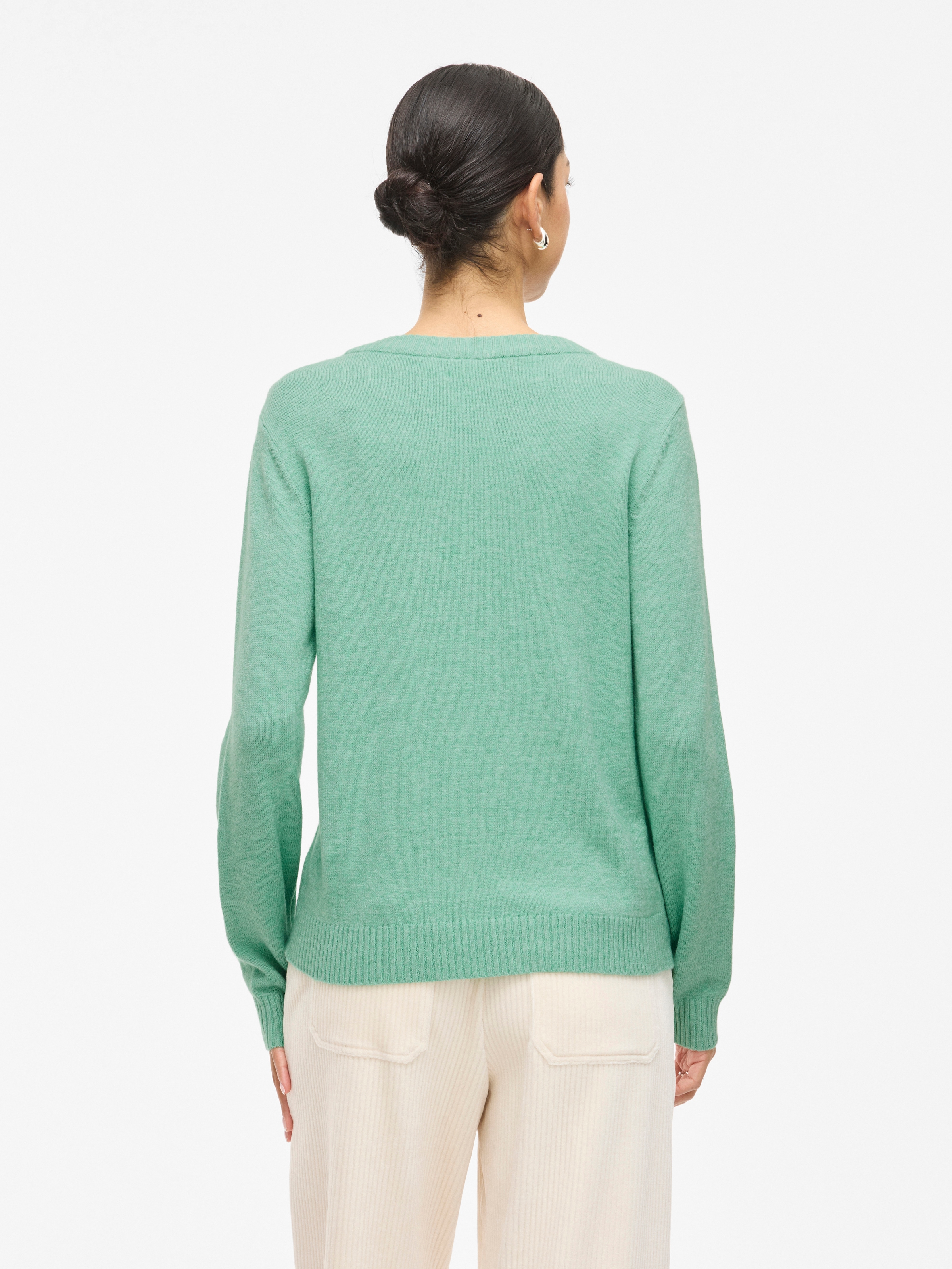Vila Rundhalspullover »VIRIL O-NECK L/S KNIT TOP - NOOS«