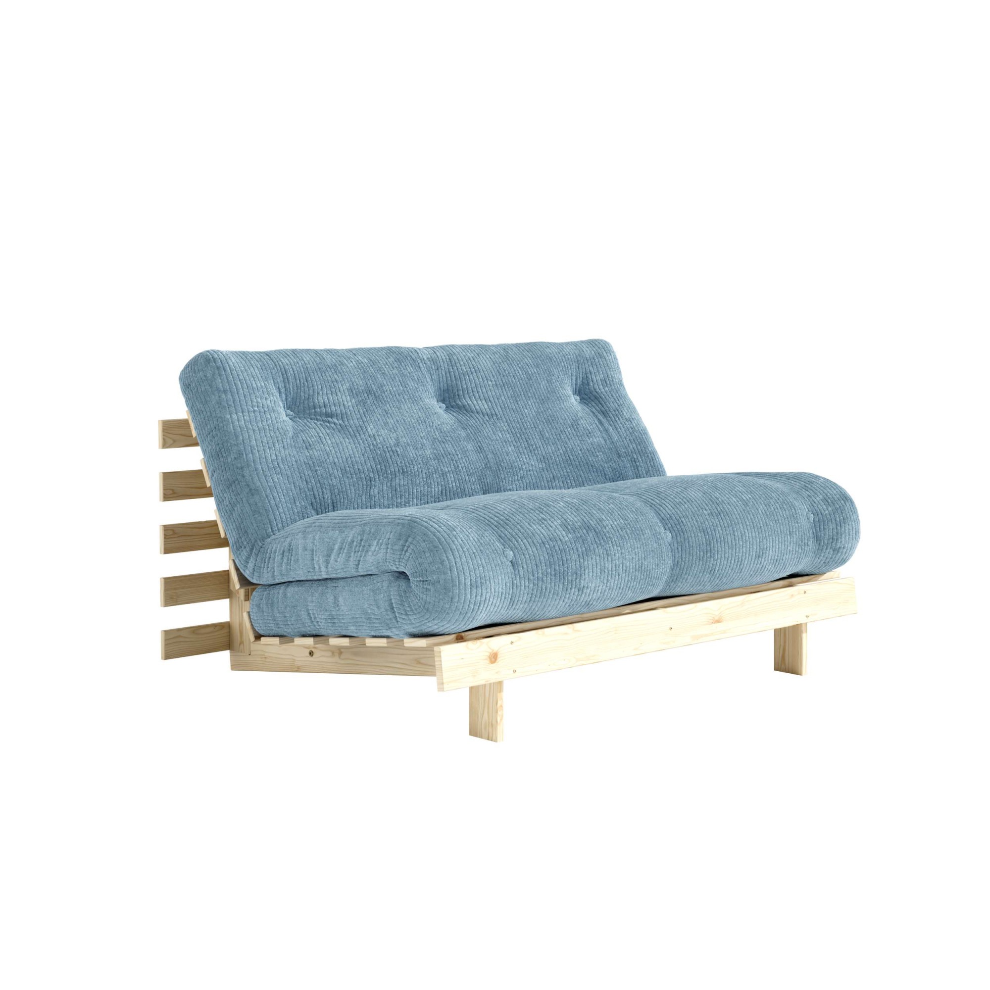 Karup Design Daybett "Roots Sofa Bed, Schlafsofa, Bettfunktion, FSC-Massivholz" Inkl. Futonmatratze, Made in Europe, langlebig, B: 140 oder 160 cm