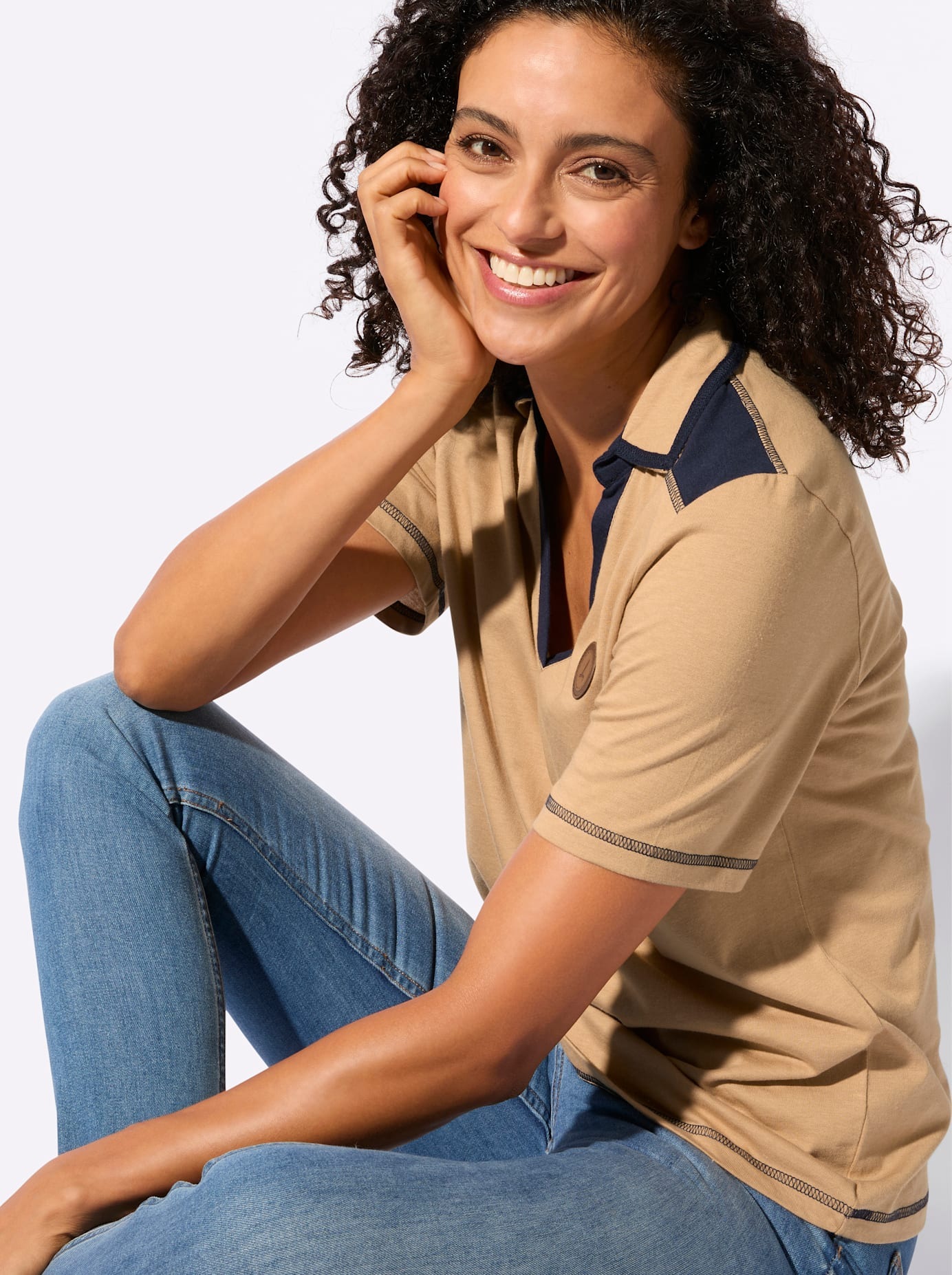 Casual Looks Kurzarmshirt »Kurzarm-Shirt« 1 tlg.