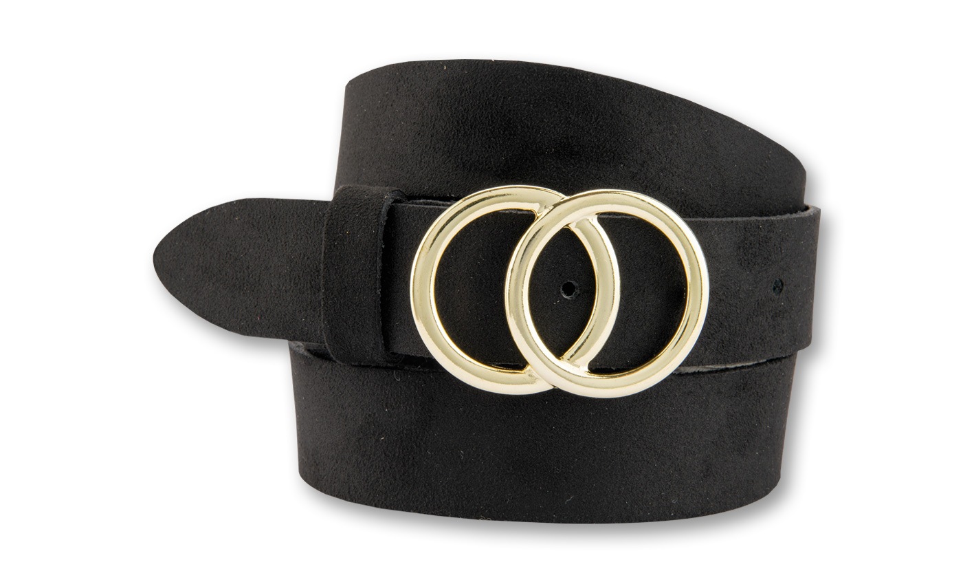 BERND GÖTZ Ledergürtel "Ledergürtel aus Veloursleder mit modischer Goldschl günstig online kaufen