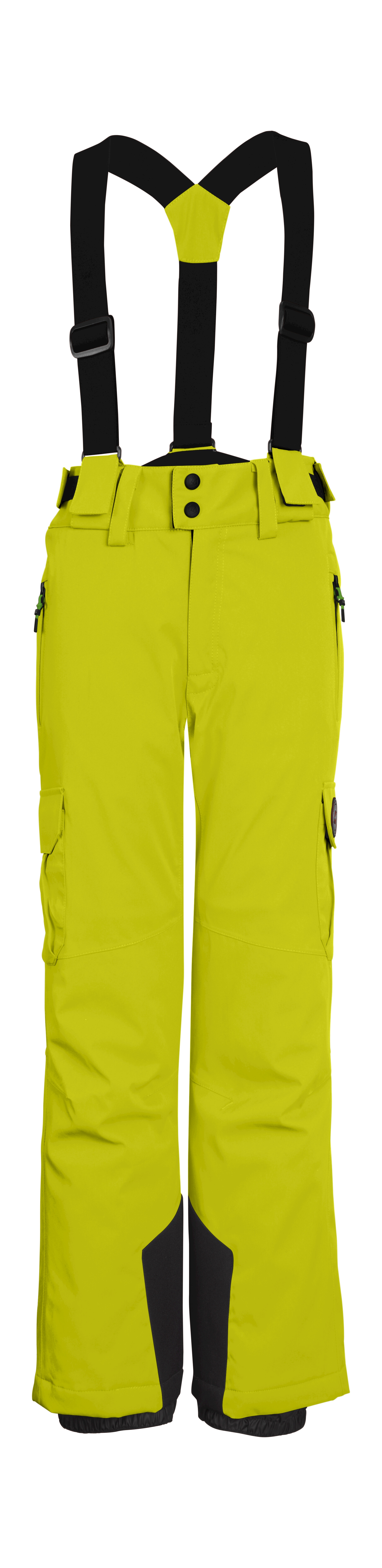 KILLTEC Jungen Skihose "KSW 128 BYS SKI PNTS", grün, Gr. 164, Oberstoff: 100% Polyester, Futter: 100% Polyester, Wattierung: 100% Polyester