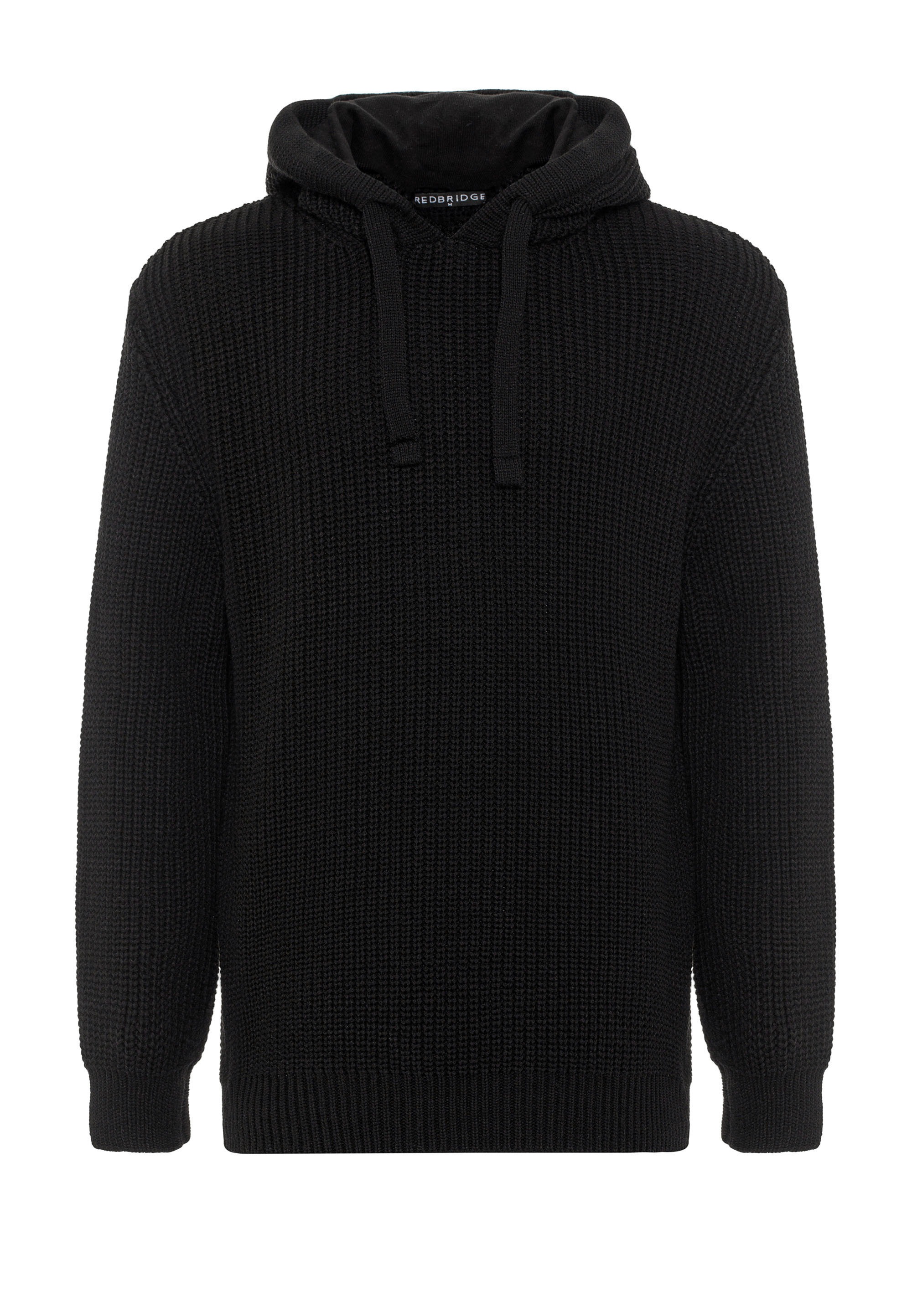 RedBridge Kapuzensweatshirt »Long Beach«, locker geschnittener Strickpulli mit Kapuze