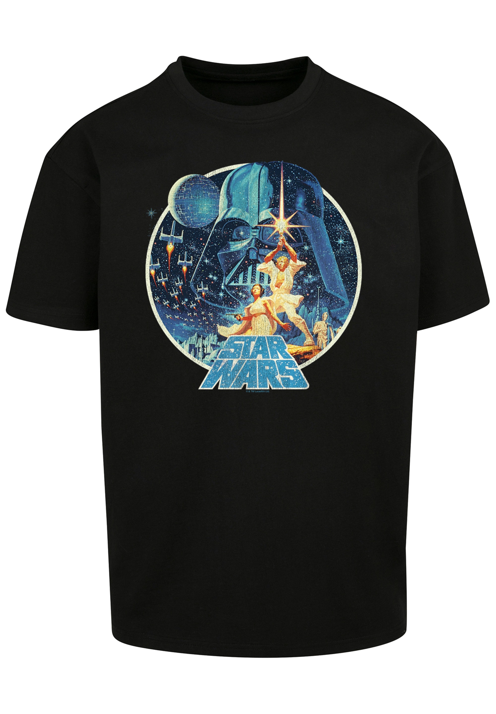 F4NT4STIC T-Shirt "Star Wars Vintage Victory Rebellen Logo", Print günstig online kaufen