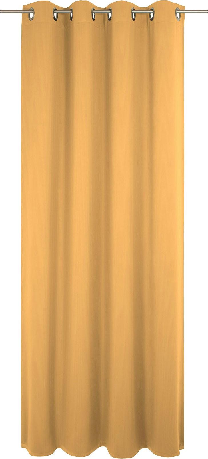 Adam Vorhang "Uni Collection light" Ösen 1 Stk. tlg. aus 100% Bio-Baumwolle, Vorhang nach Wunschmaß