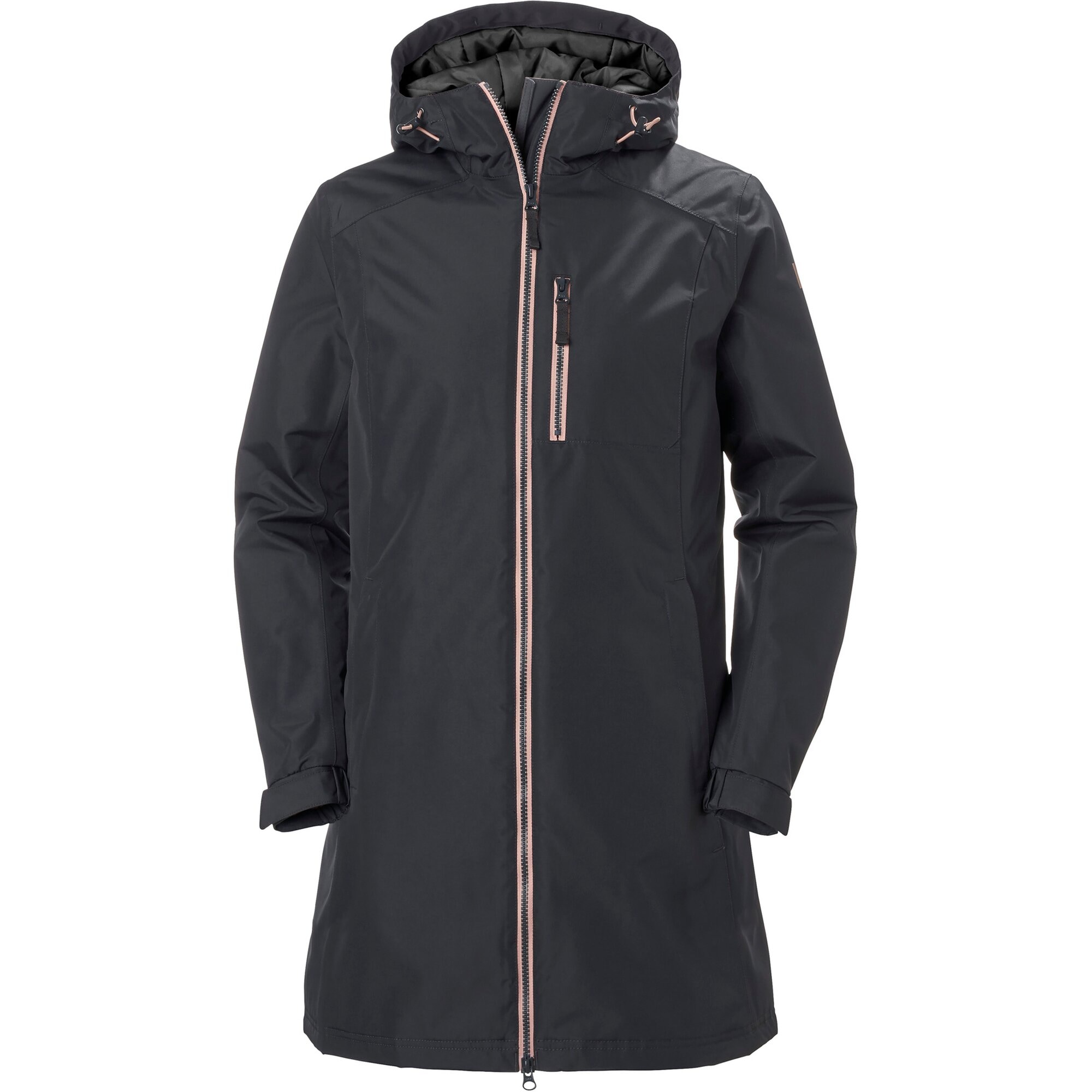 Helly Hansen Wintermantel "W LONG BELFAST WINTER JACKET" wasserdicht, winddicht, atmungsaktiv, schnell trocknend