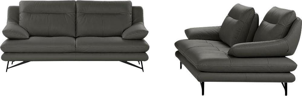 Thumbnail - CALIA ITALIA 2-Sitzer "Cezanne, italienisches Design trifft erstklassigen Sitzkomfort, Leder" Edles Designsofa in besond...