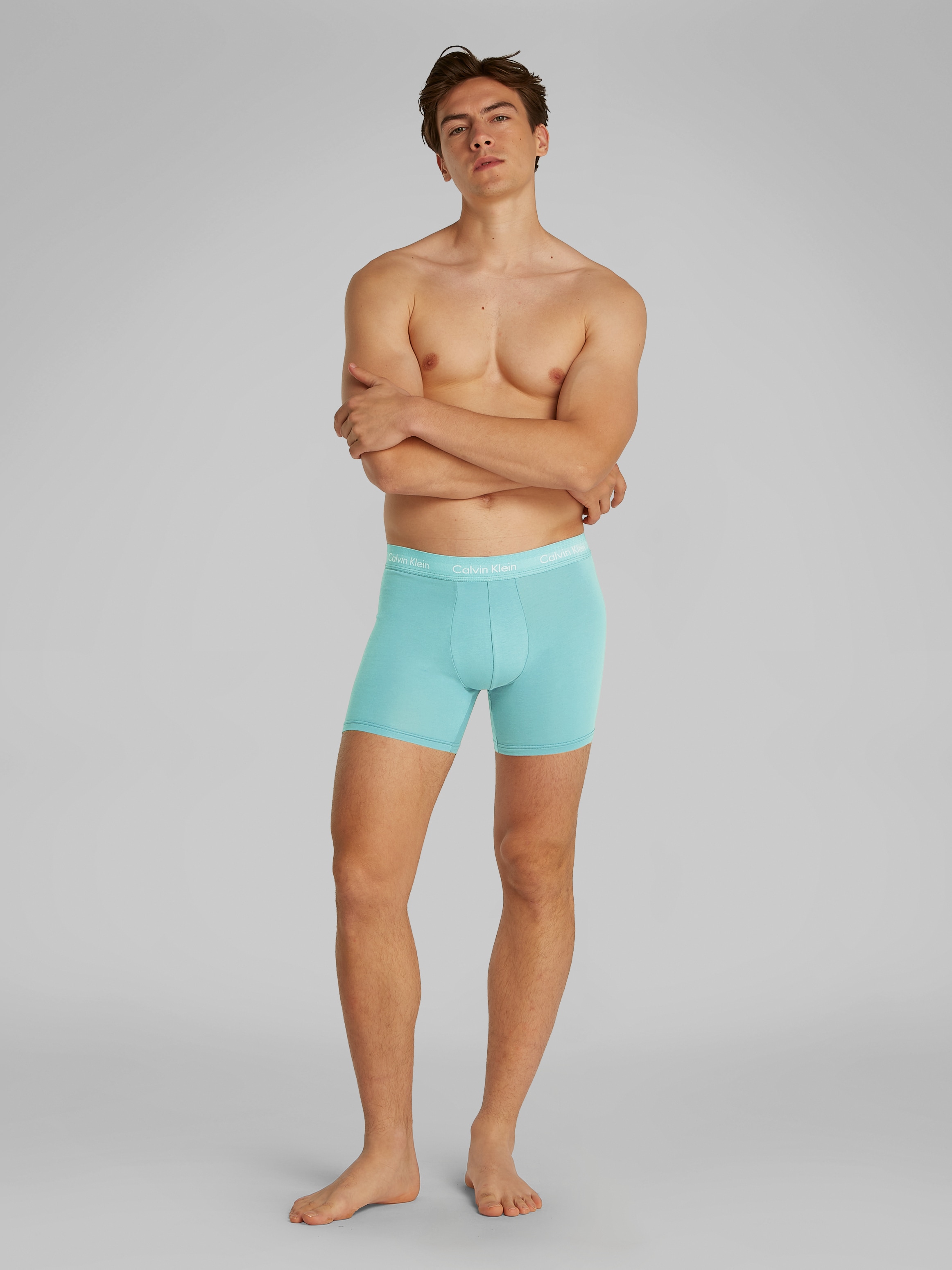 Calvin Klein Underwear Boxer »BRIEF 3 PACK«, (3 St.), mit längerem Bein
