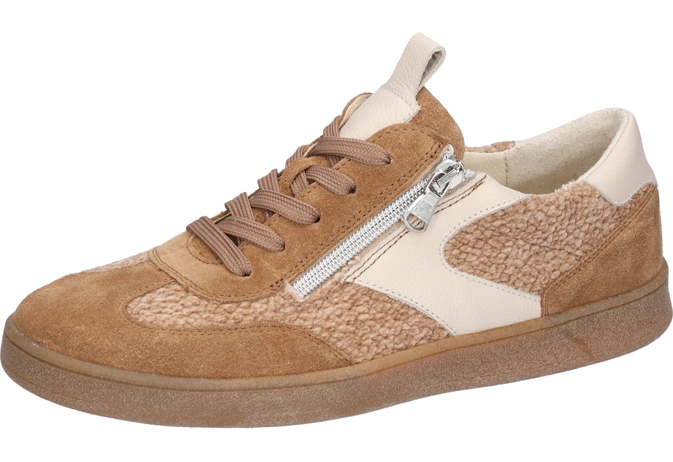 Waldläufer Schnürschuh "H-Daisy" Halbschuh, Bequemschuh mit Fellimitat, Komfortweite H