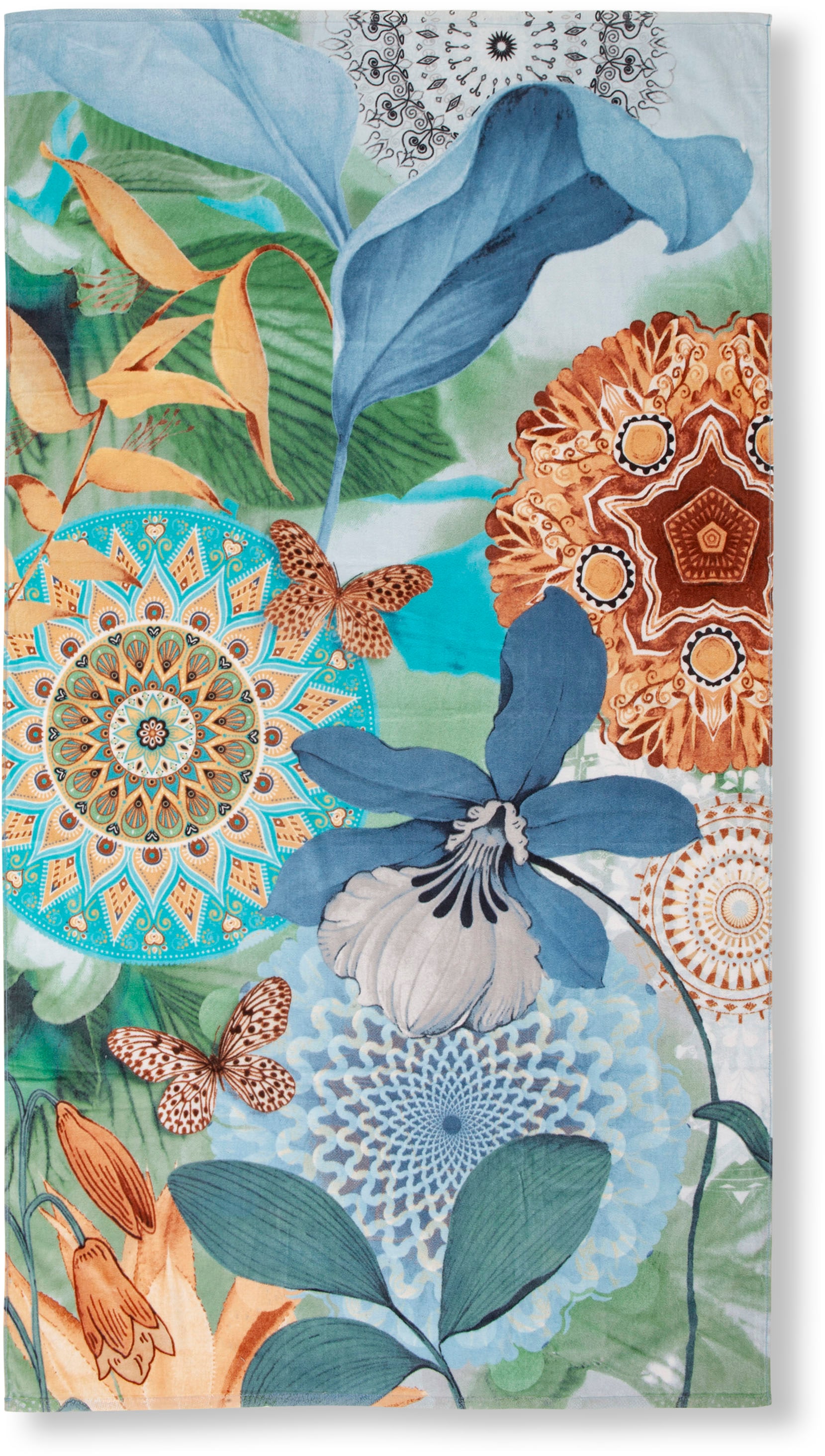 hip Strandtuch "Zephir" 100% Baumwolle, Velours, 100x180, Weich, Strand, Ma günstig online kaufen
