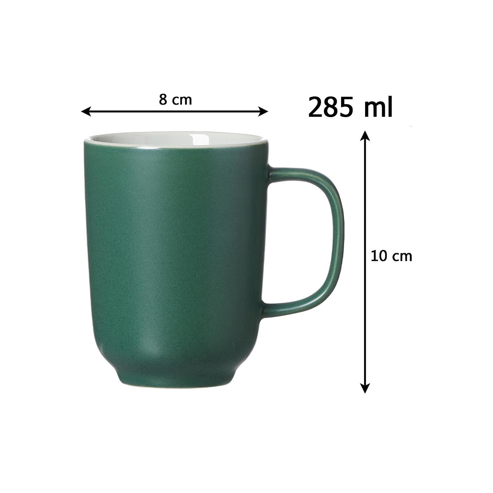 Ritzenhoff & Breker Becher "Kaffeebecher Jasper 285 ml 4er Set" günstig online kaufen