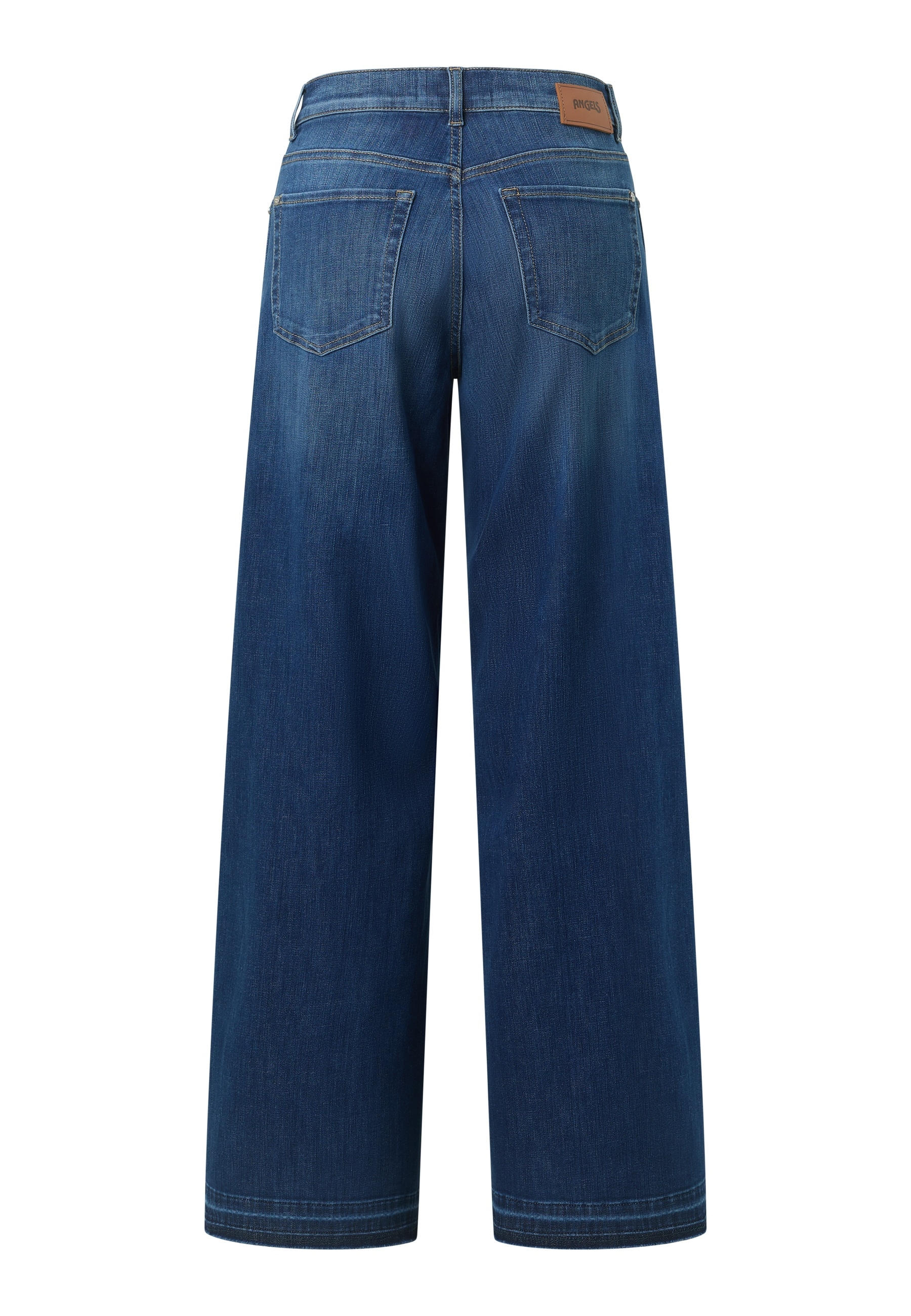 ANGELS Schlagjeans »LIVA EDGY« mit extraweitem Bein und Teilungsnaht