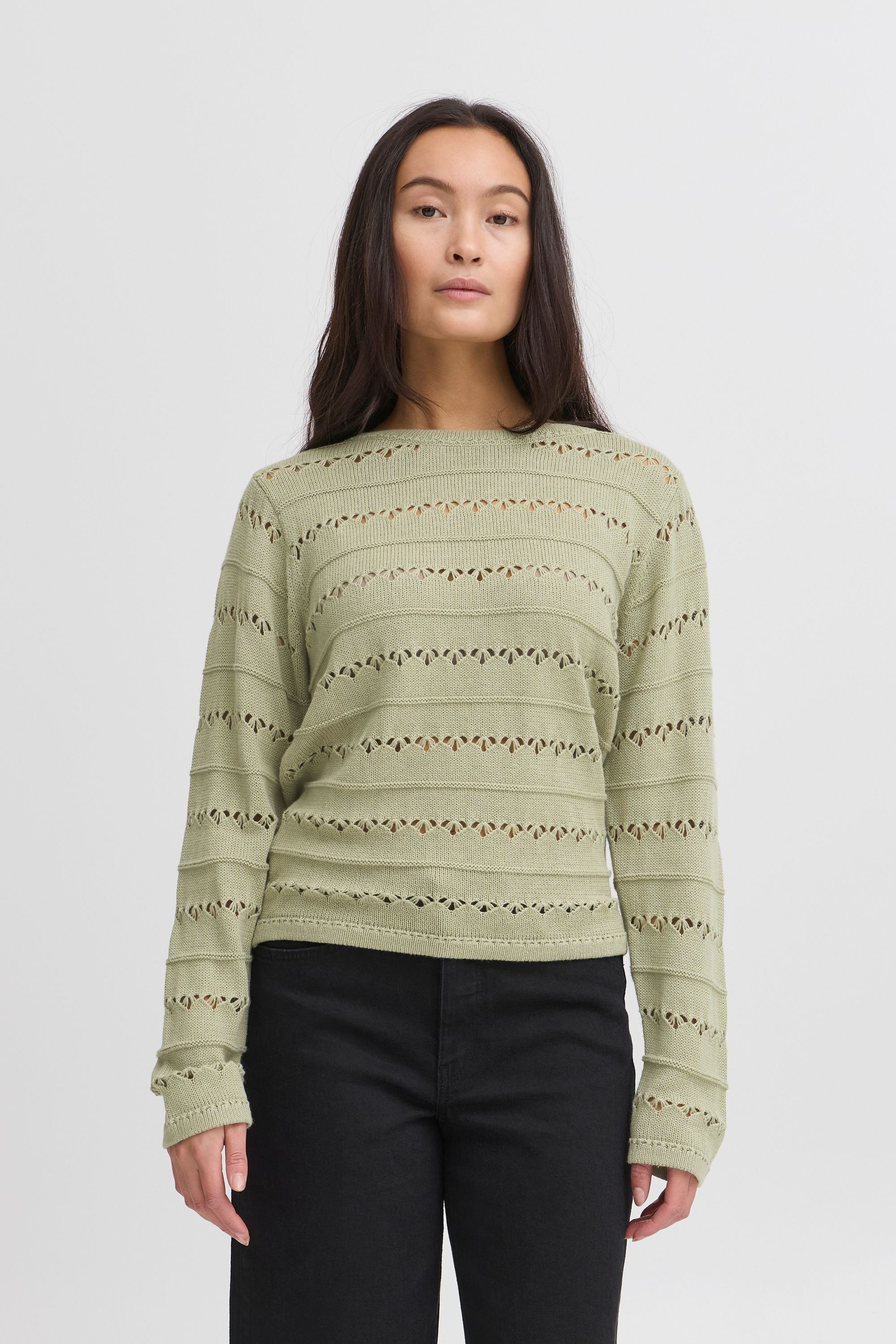 Ichi Strickpullover »Strickpullover IHLALUHA«