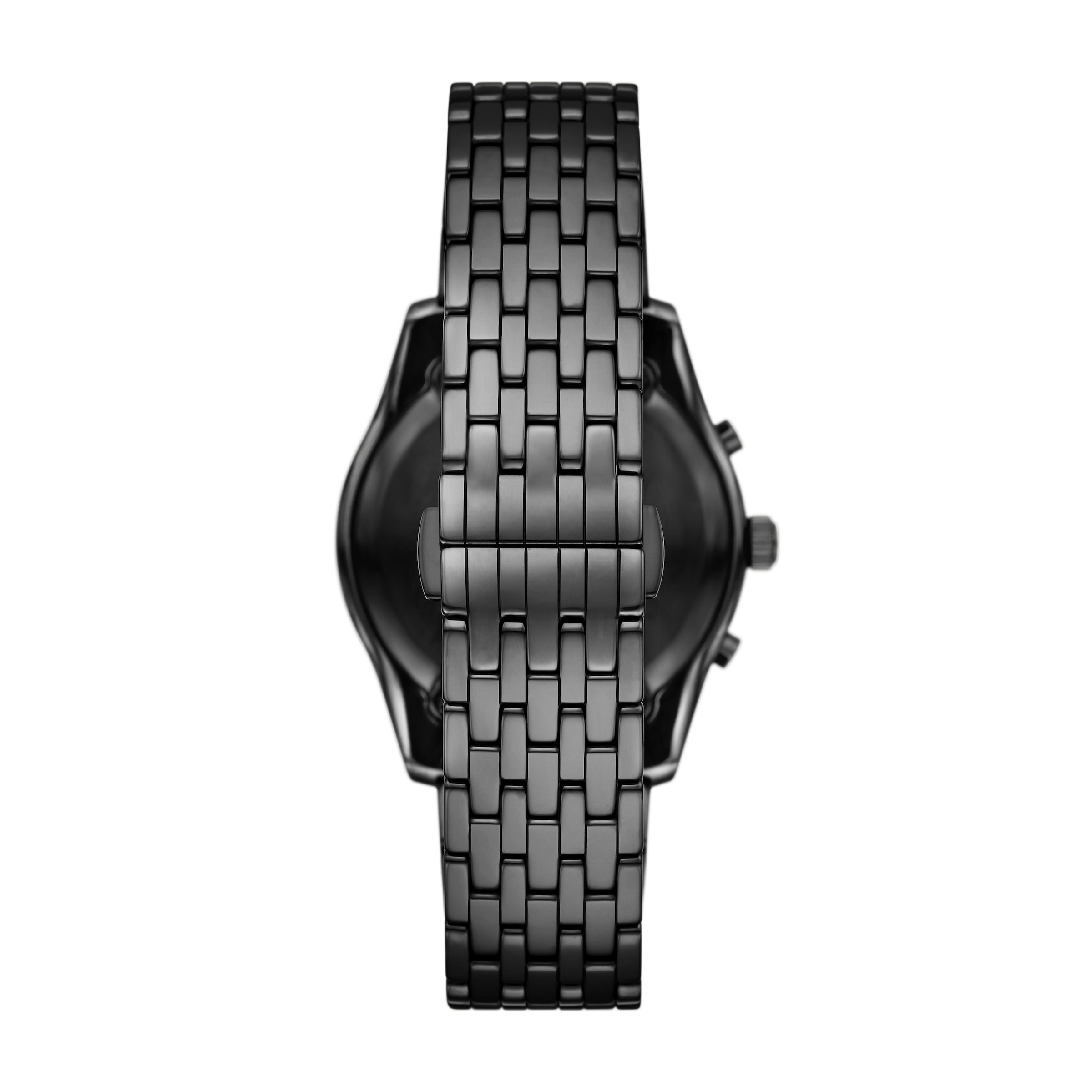 Emporio Armani Chronograph, Quarzuhr, Armbanduhr, Herrenuhr, Keramik, analog, Tag