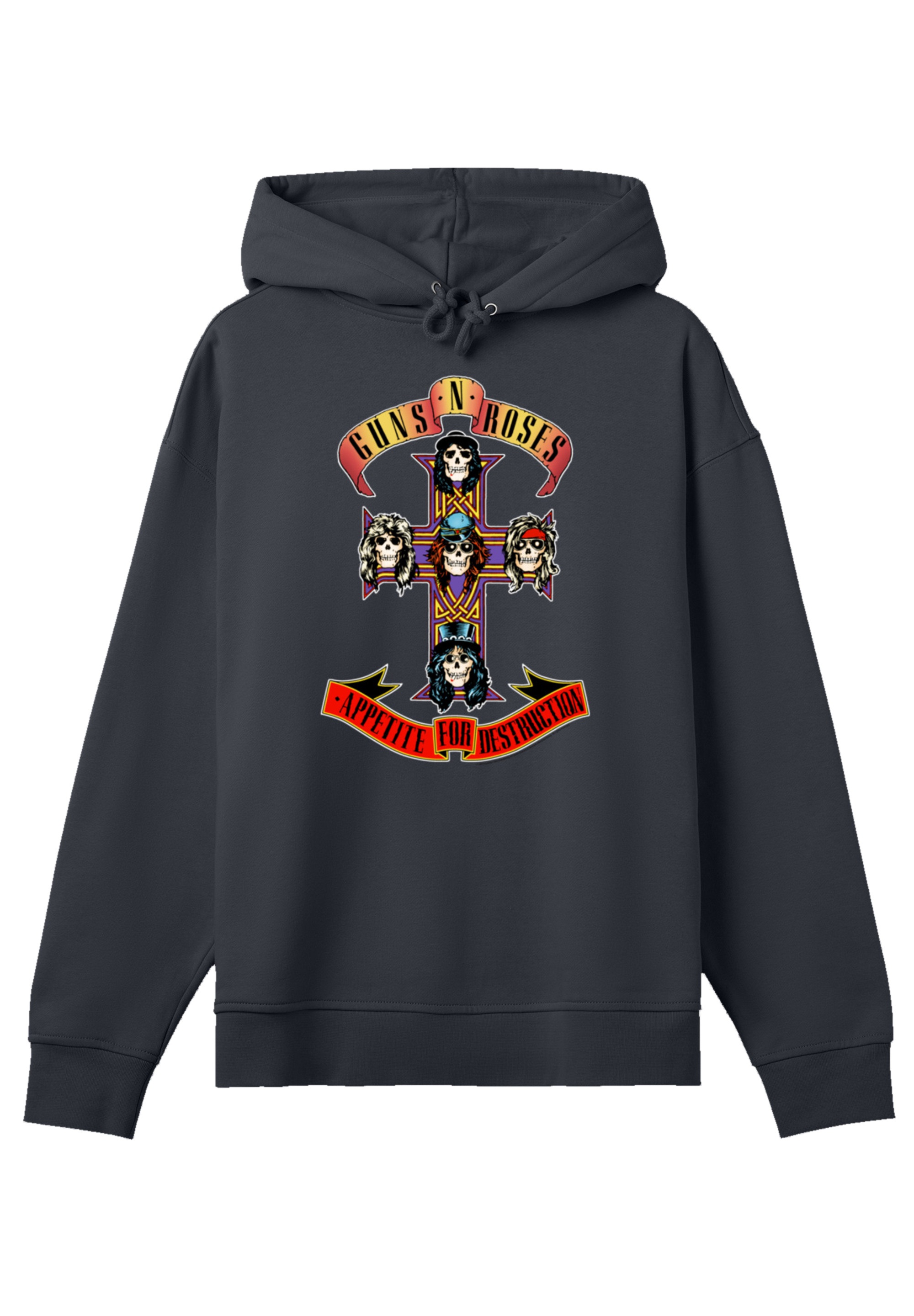F4NT4STIC Kapuzenpullover »Guns 'n' Roses Appetite For Destruction«, Premium Qualität Streetwear