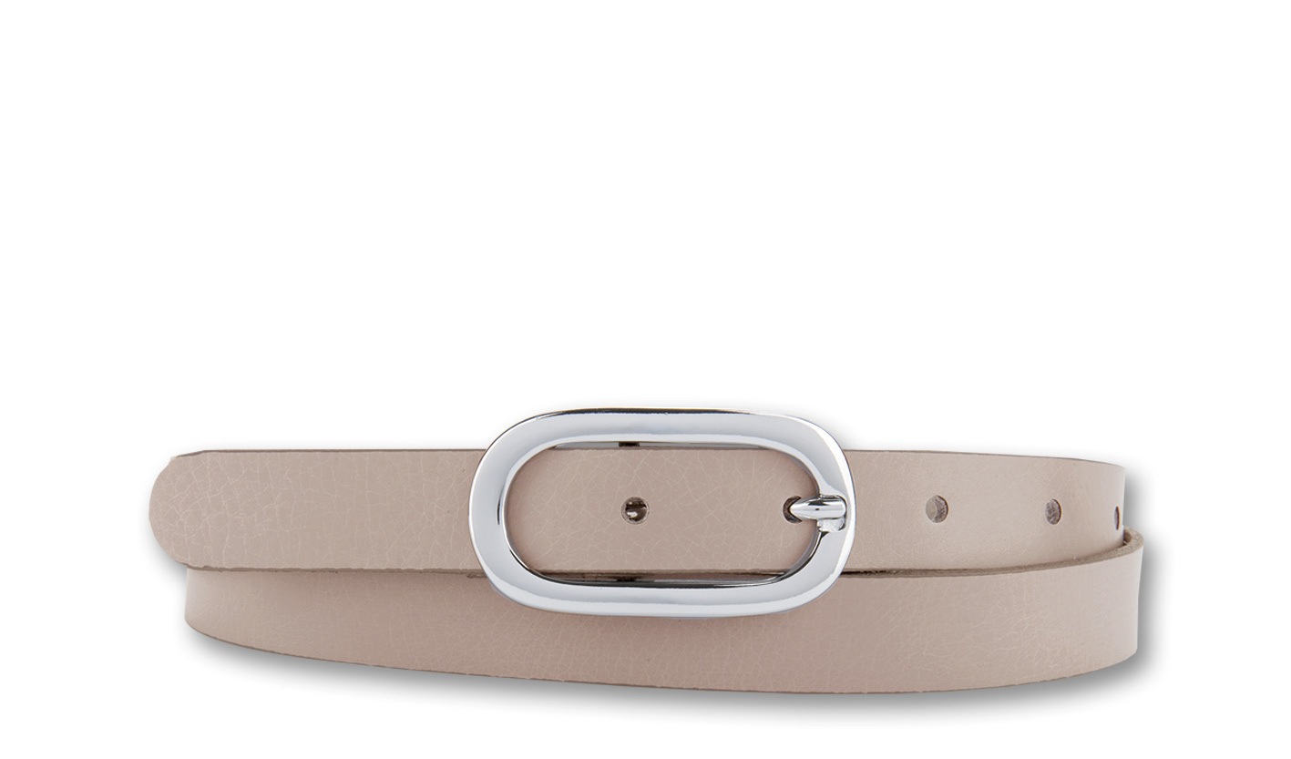 BERND GÖTZ Ledergürtel "Ledergürtel mit ovaler Dornschließe im schmalen Sti günstig online kaufen