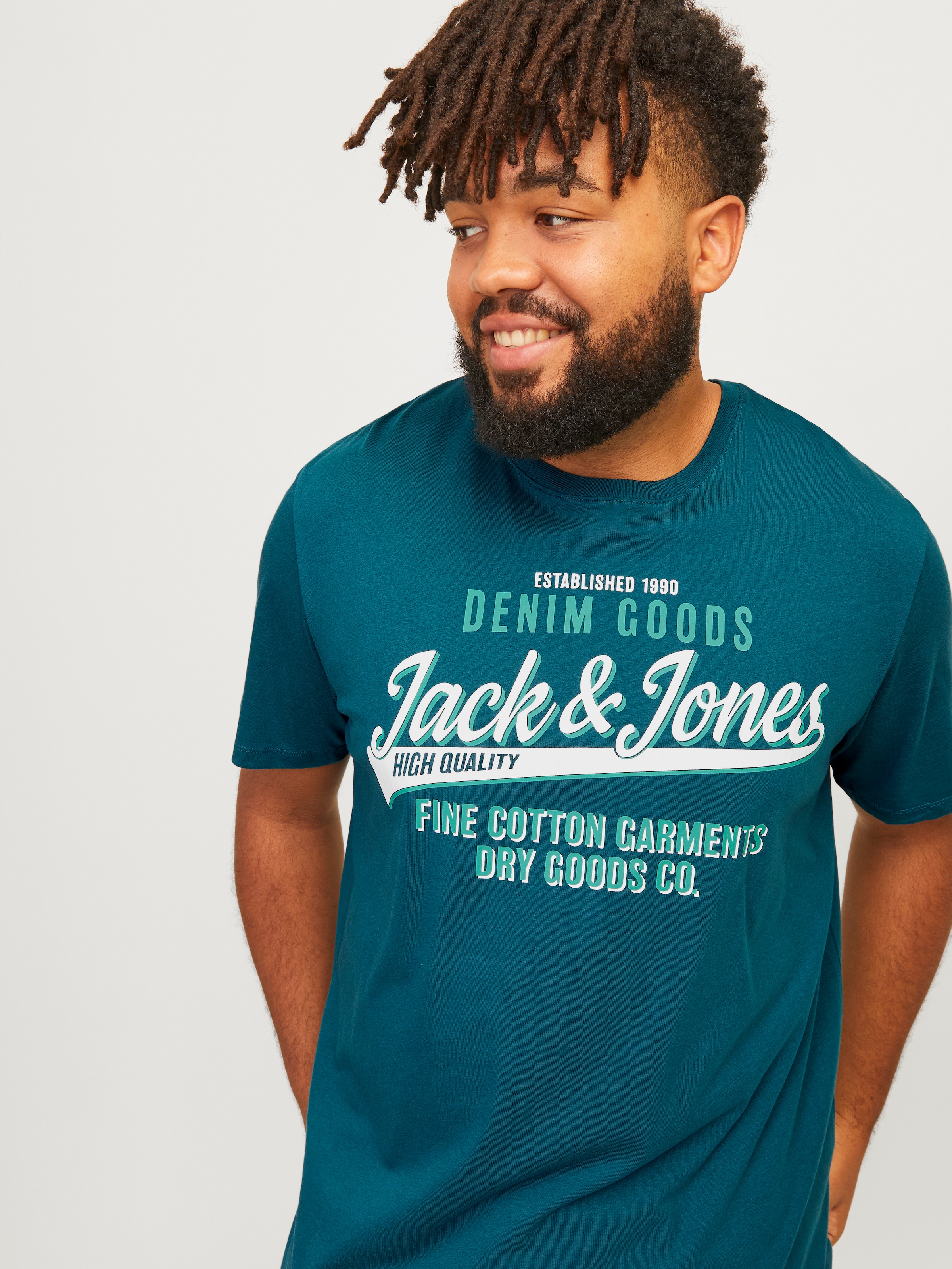 Jack & Jones PlusSize T-Shirt "JJECALEB VARSITY TEE SS O-NECK NOOS PLS" günstig online kaufen