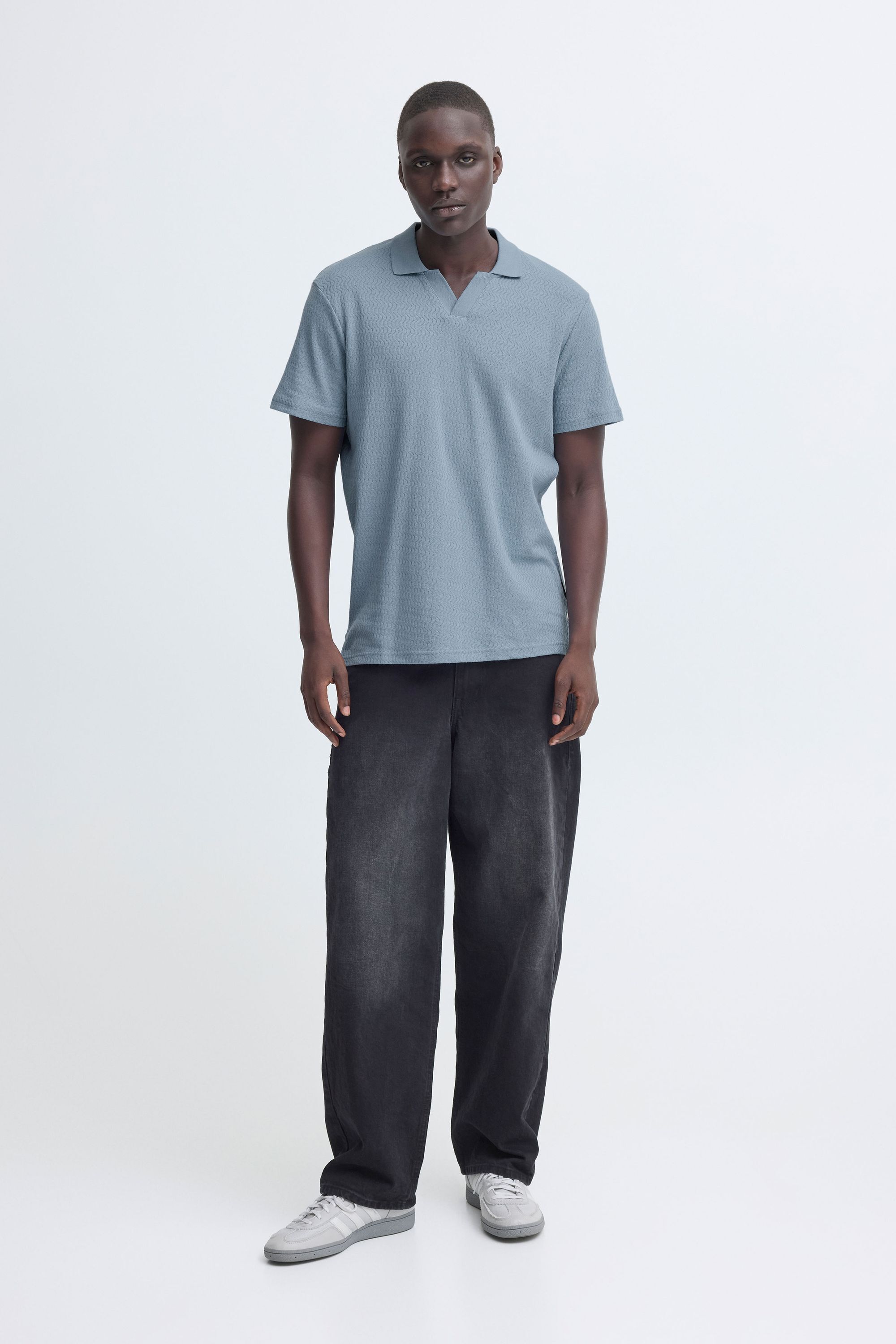 Thumbnail - Blend Poloshirt "BHEskild" Strukturiertes Polo-Hemd