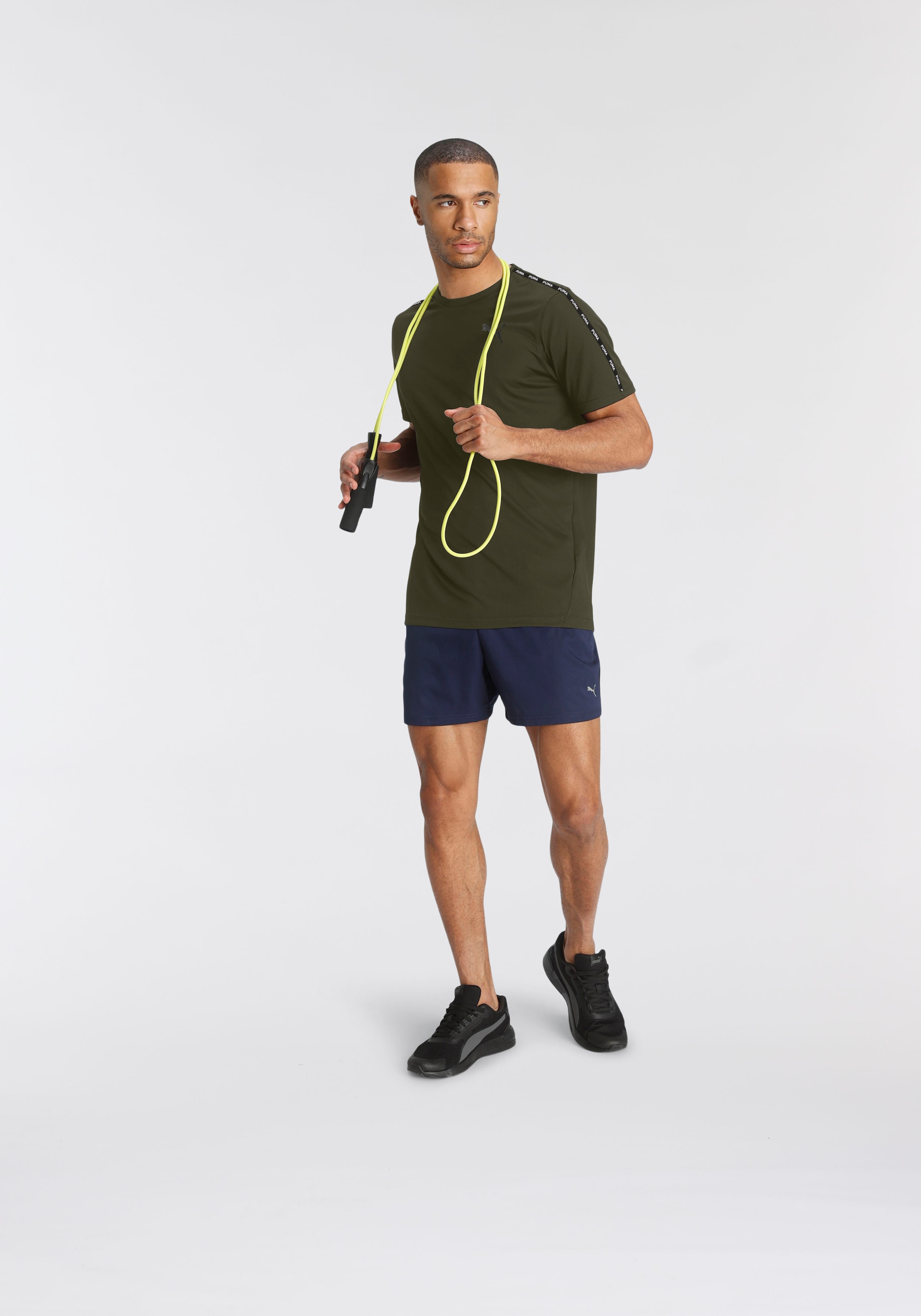 PUMA Trainingsshirt »ESSENTIALS TAPED TEE«