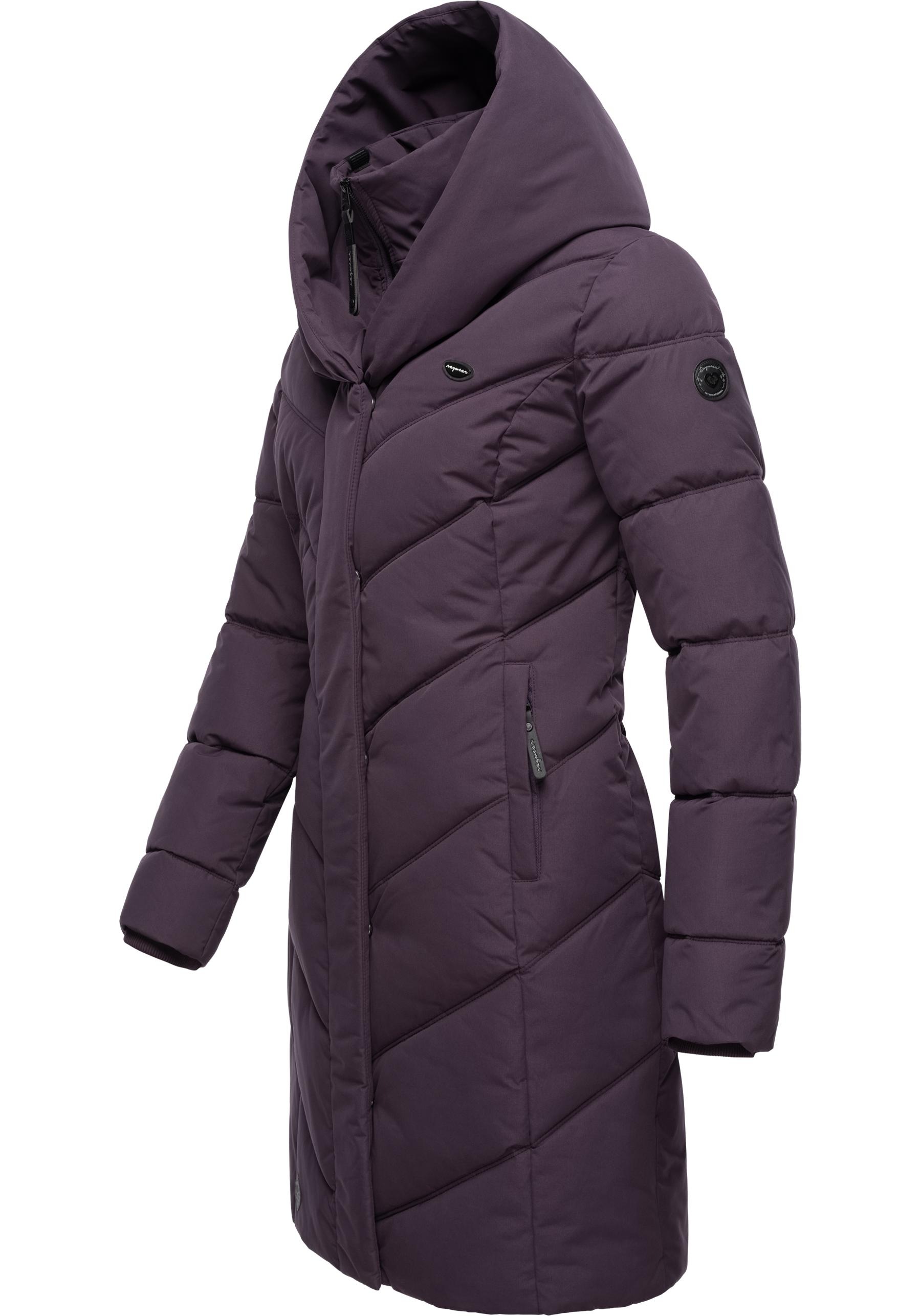 Ragwear Steppmantel »Natalka«, stylischer, gesteppter Winterparka mit gefütterter Kapuze