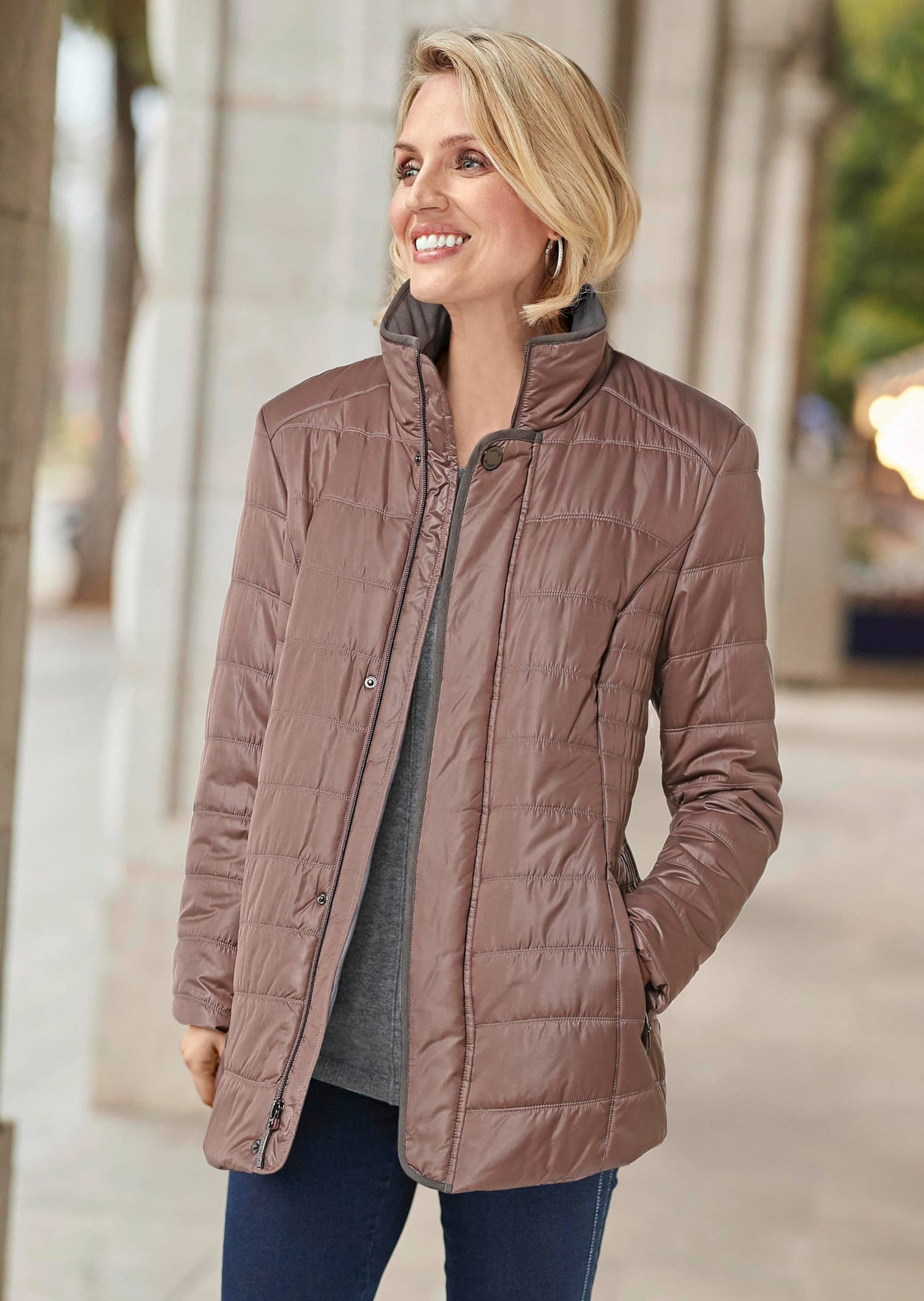 GOLDNER Winterjacke "Detailreiche Steppjacke" günstig online kaufen