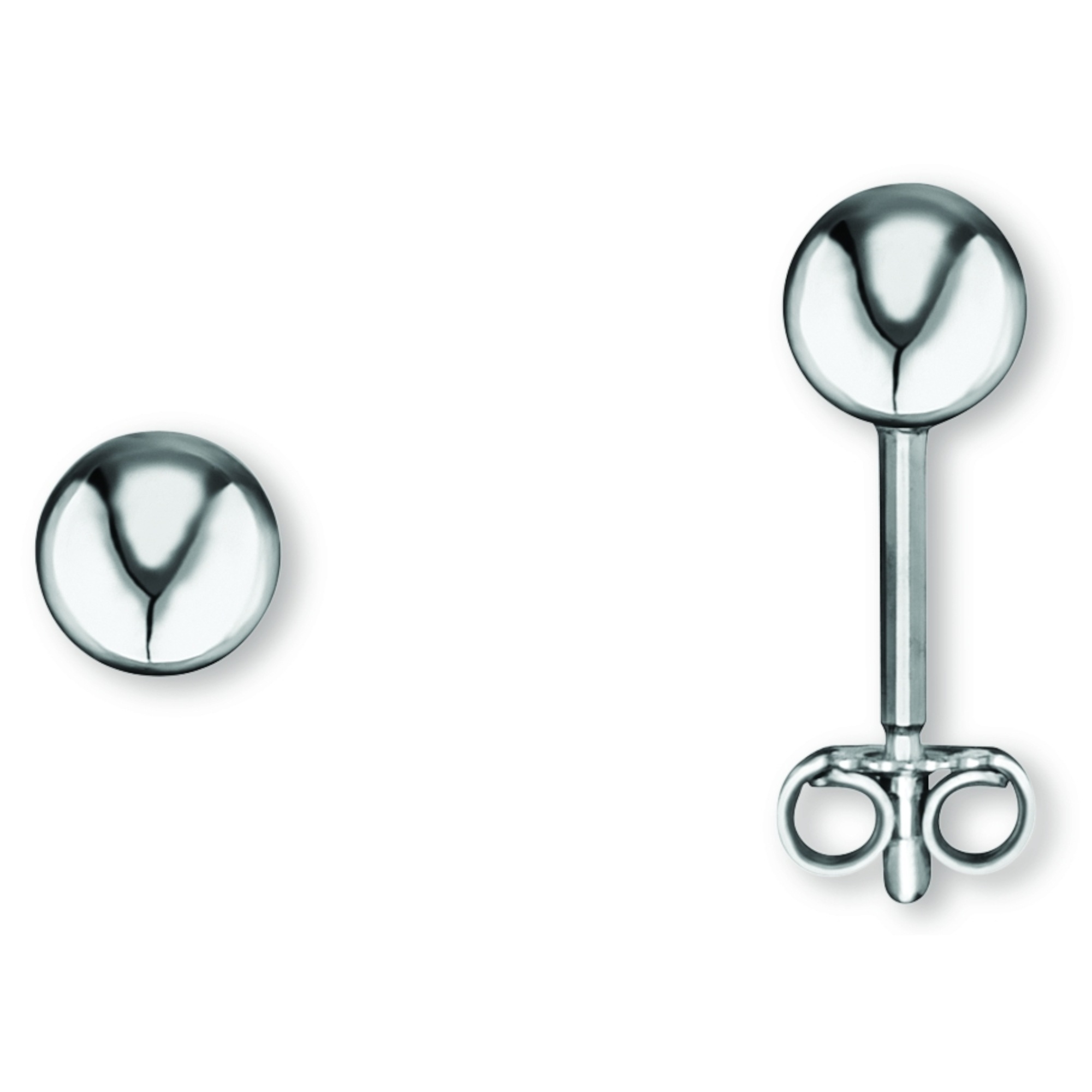 Paar Ohrhänger ONE ELEMENT "Kugel Ohrringe Ohrstecker aus 925 Silber", silber, Ohrringe, Damen, Damen, Silber 925 (Sterlingsilber), Zartes Emblem – unaufdringlich und dennoch ausdrucksstark