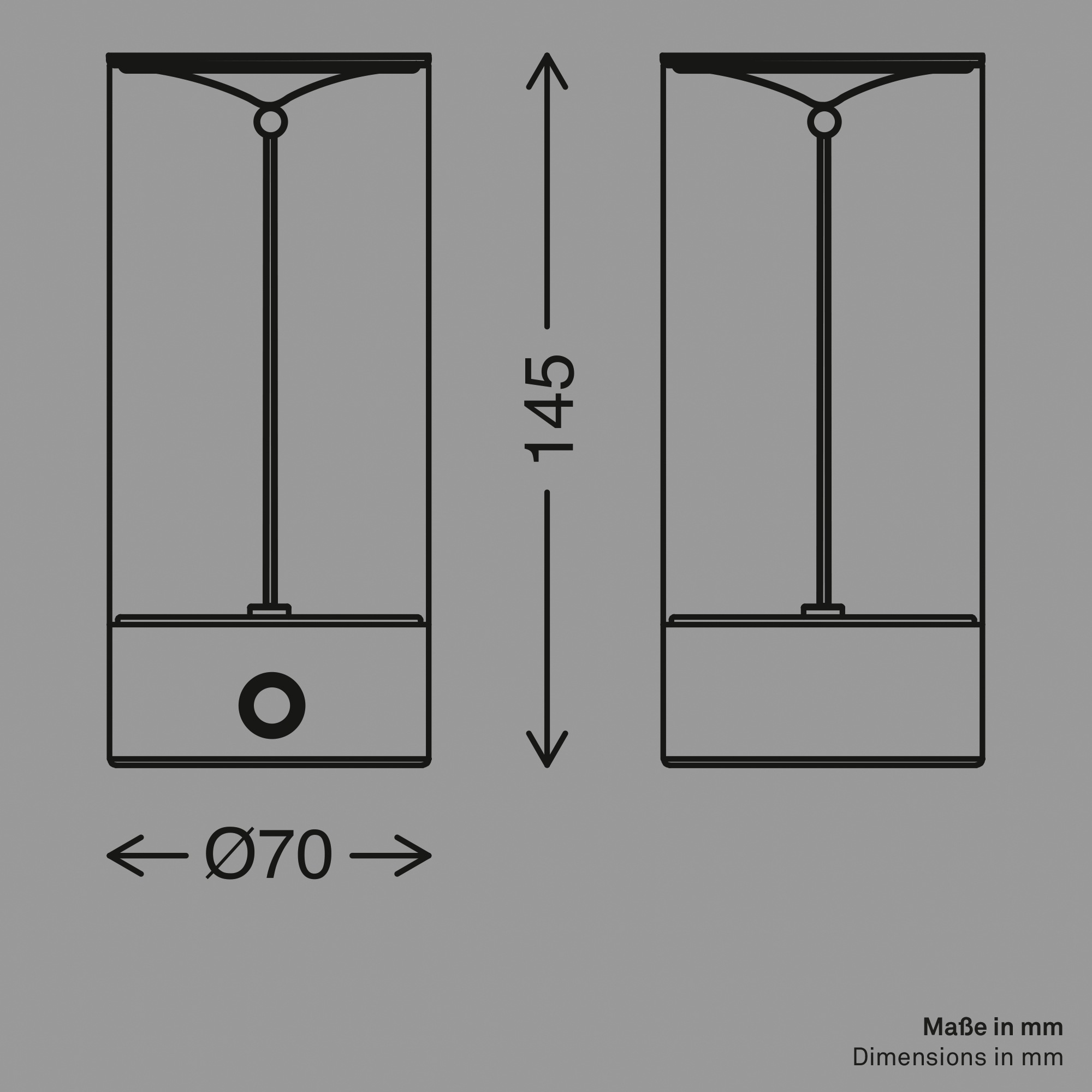 Briloner Leuchten LED Tischleuchte »WIGGLE 7620011«