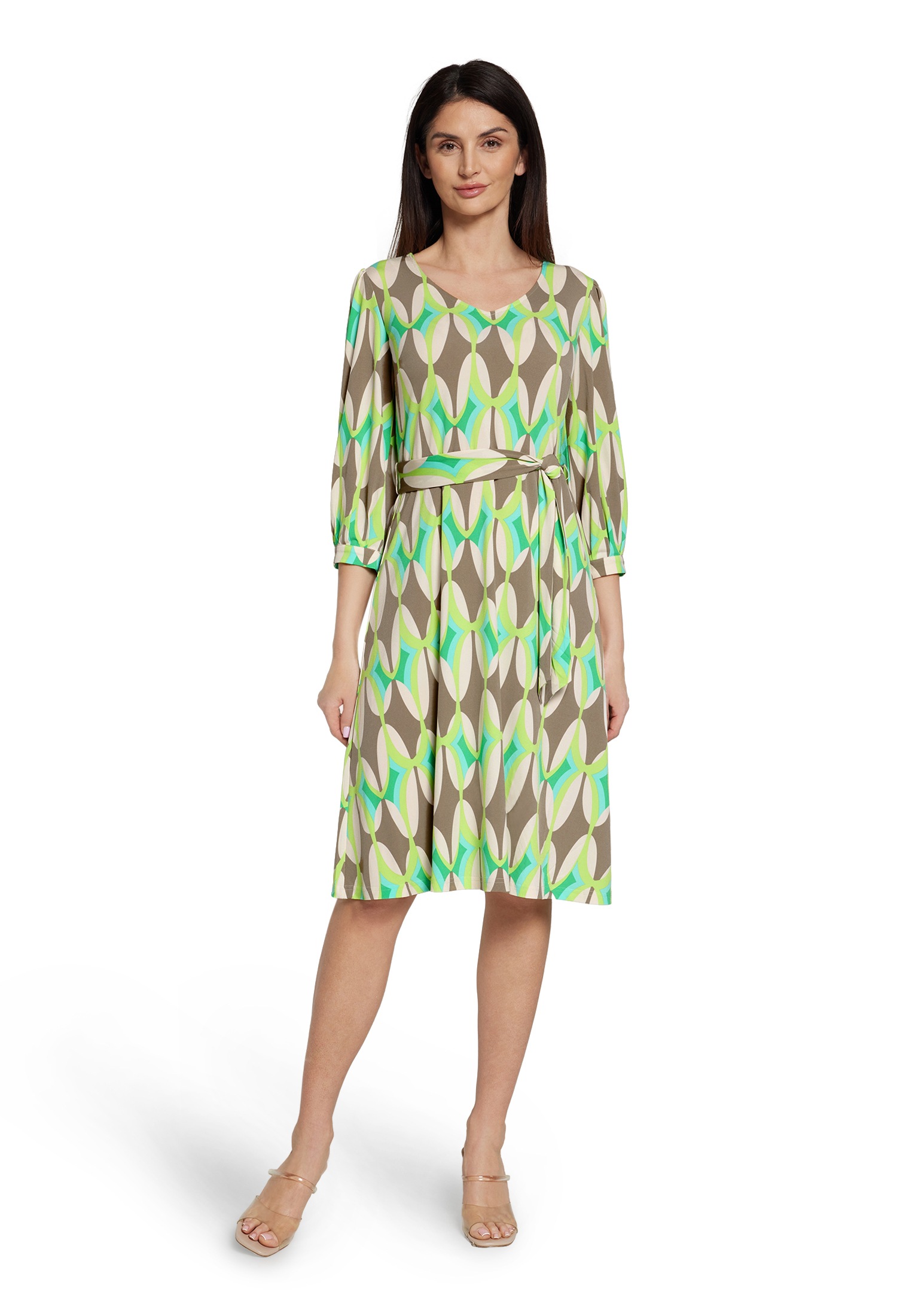 Betty Barclay Jerseykleid "Betty Barclay Jerseykleid mit überschnittenen Är günstig online kaufen