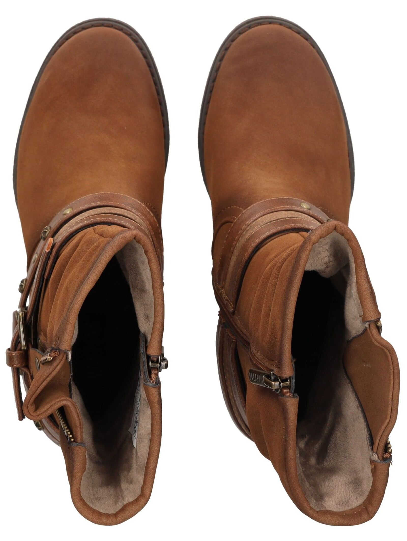 Mustang Shoes High-Heel-Stiefelette »Mustang Shoes Stiefelette Lederimitat«