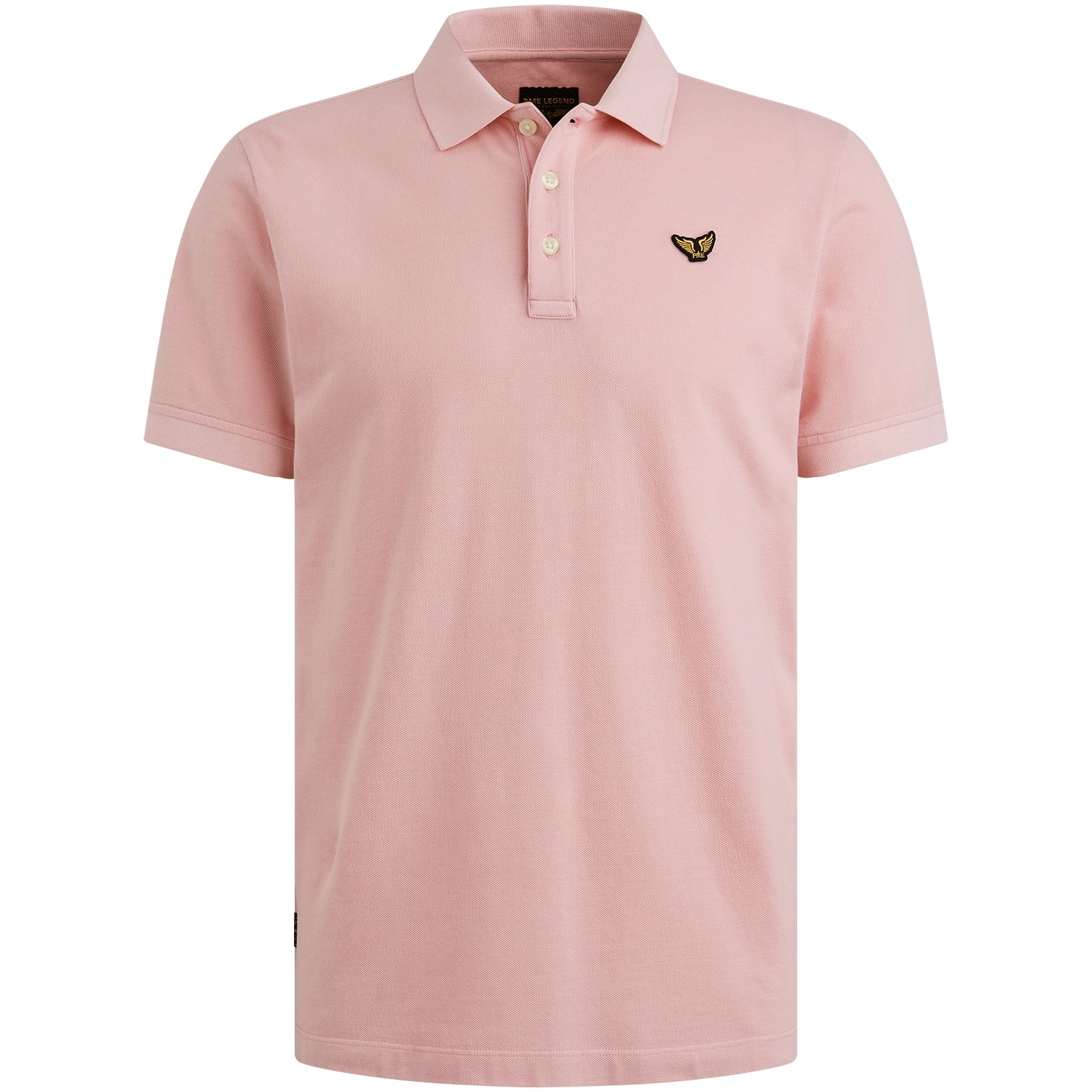 PME LEGEND Poloshirt »Short sleeve polo garment dyed pique«, mit Logo Stickerei
