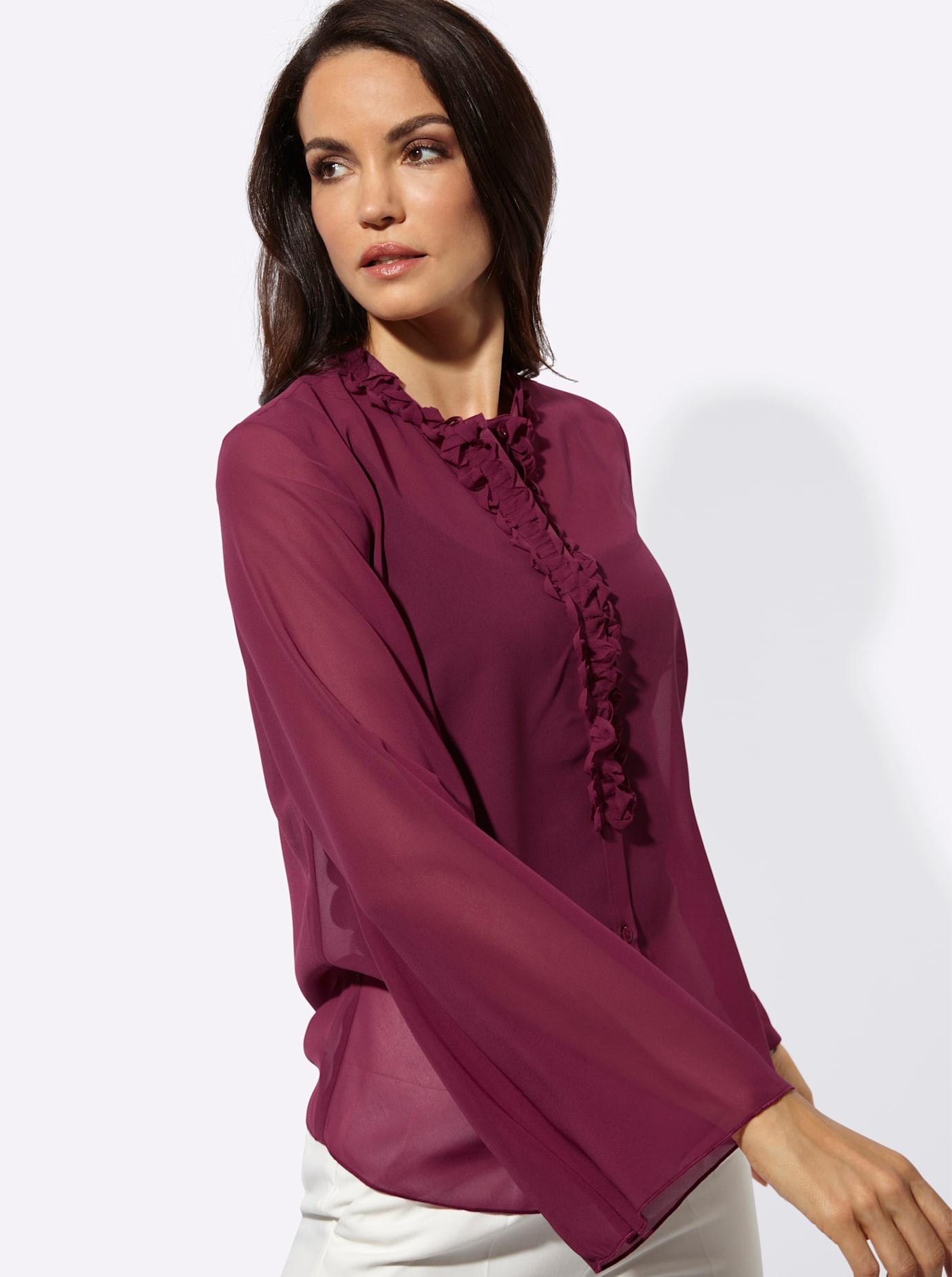 creation L Georgettebluse