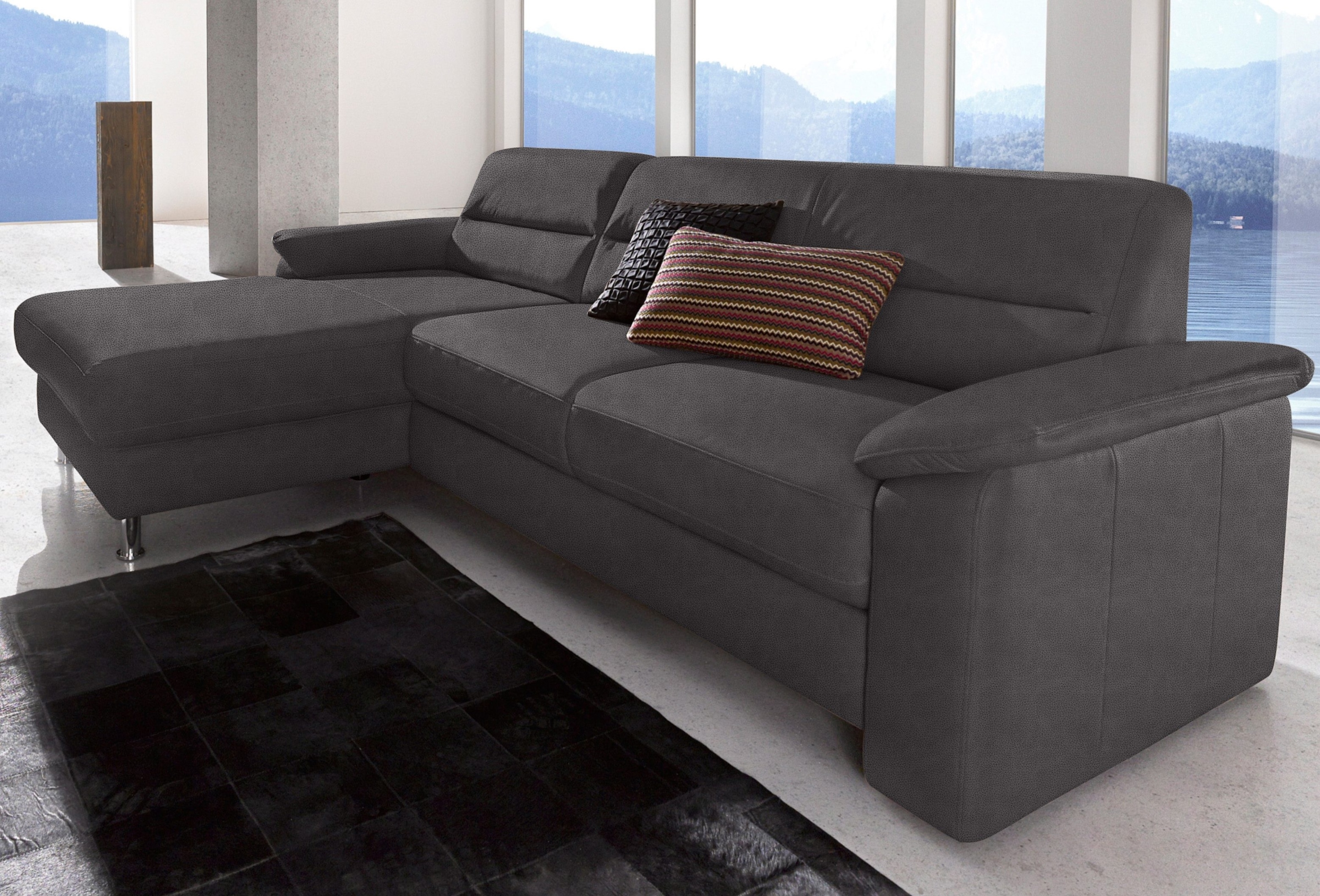 Ecksofa »Ascara L-Form«, inklusive Boxspring/Federkern-Polsterung, wahlweise mit...