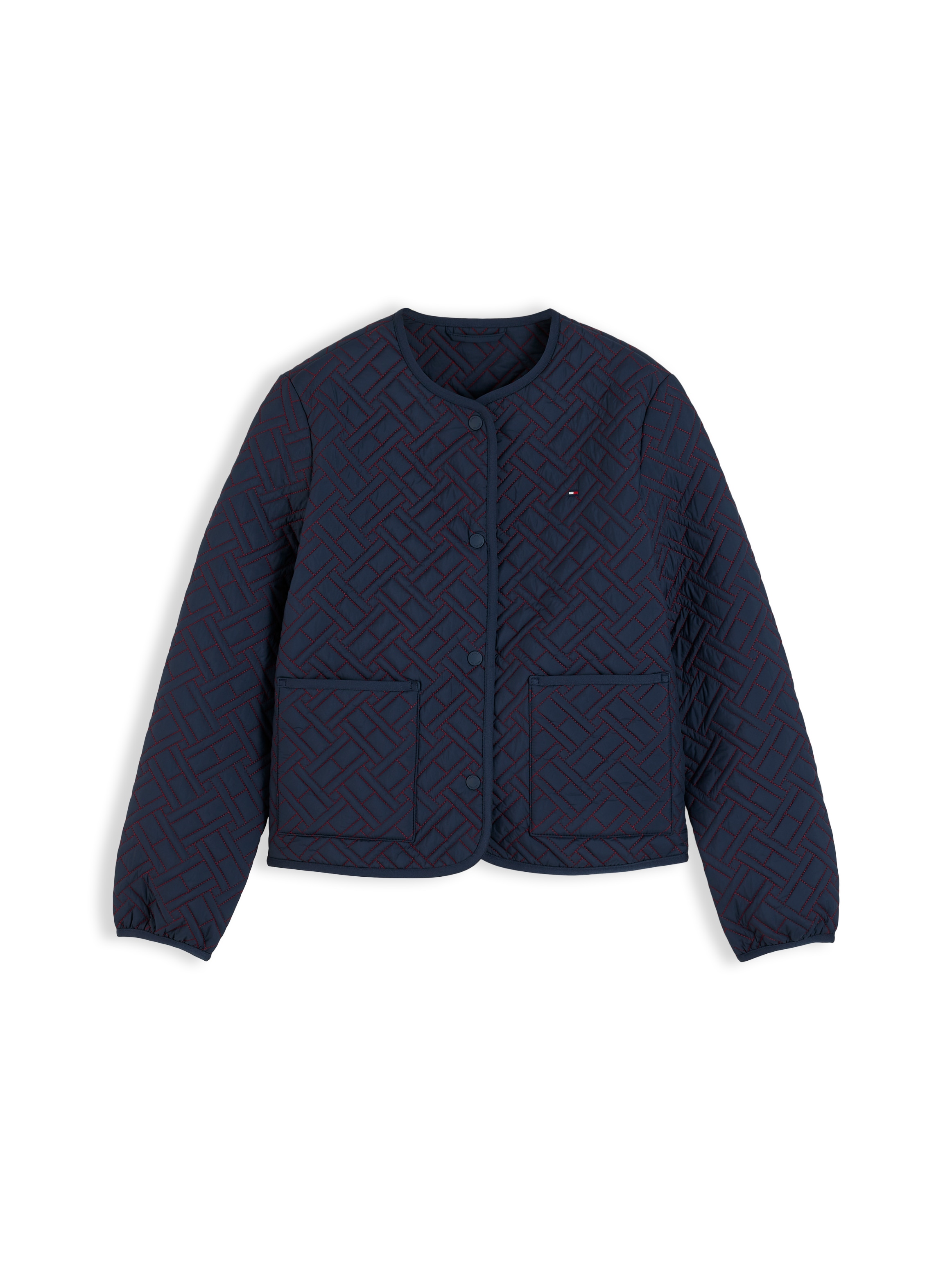 Tommy Hilfiger Steppjacke »QUILTED LINER JACKET« Kunstfaser