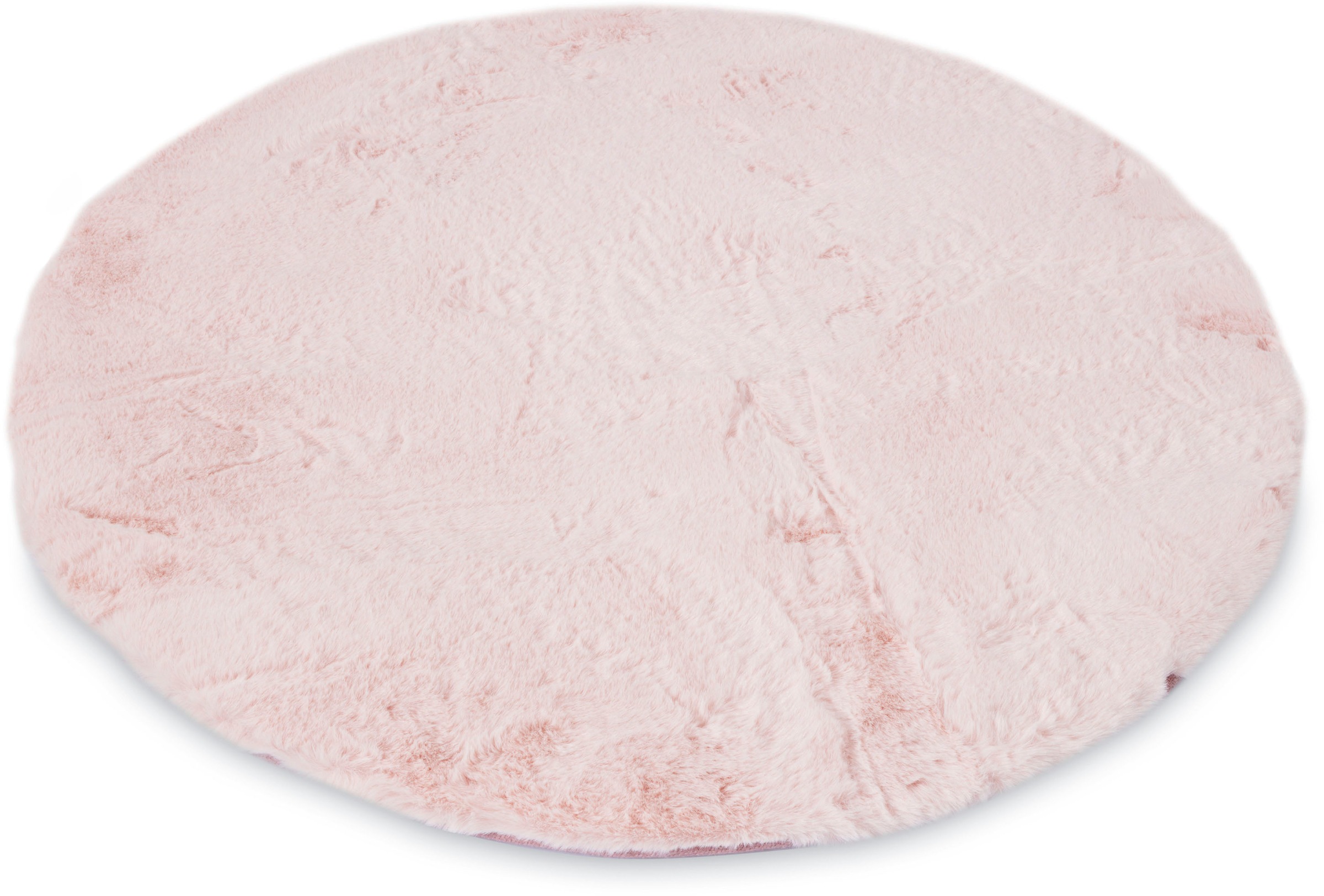 OTTO home Fellteppich "Guidel" rund 30 mm Höhe Kunstfell, Kuschelteppich, U günstig online kaufen