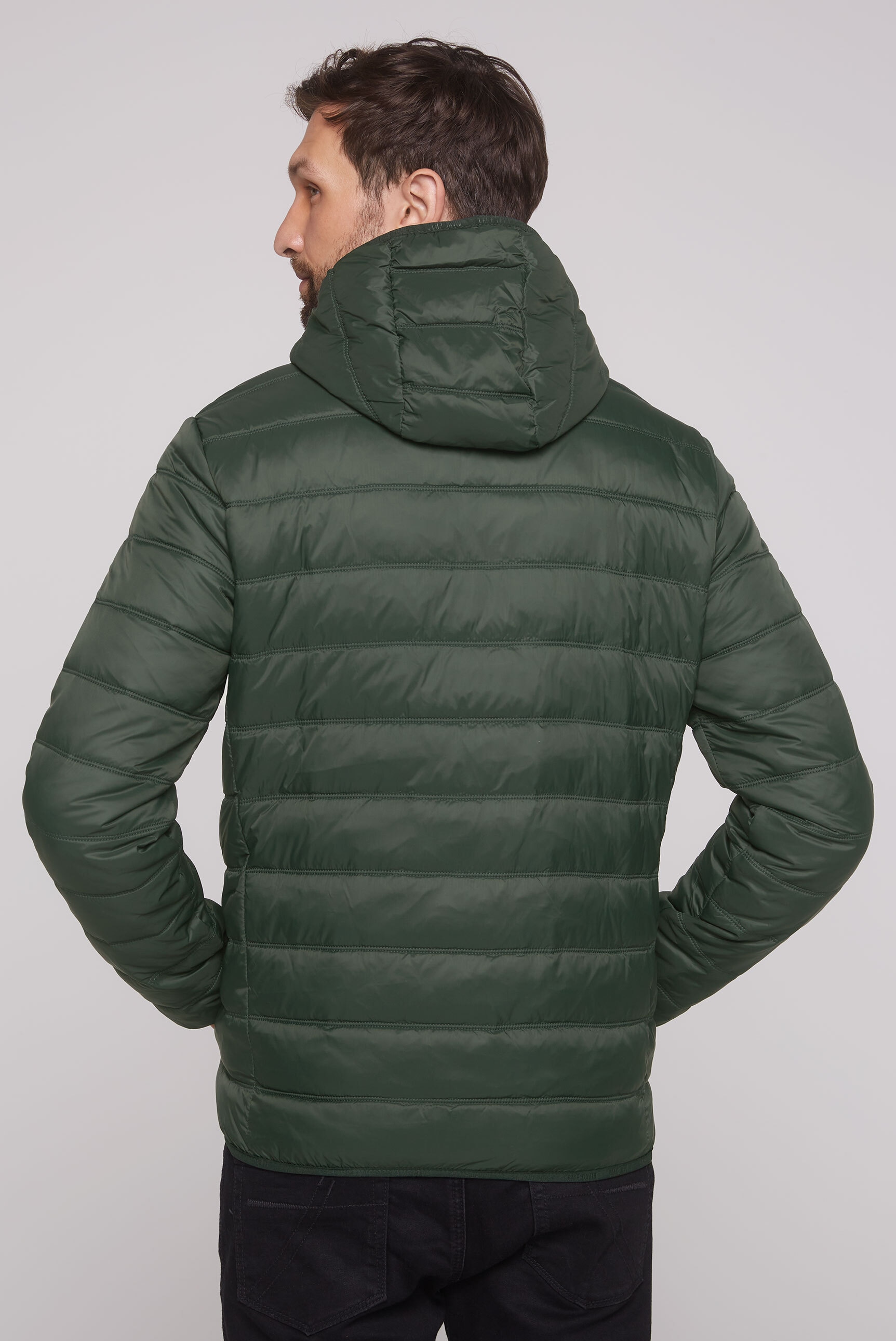 CAMP DAVID Outdoorjacke, mit Kapuze, mit Innentaschen