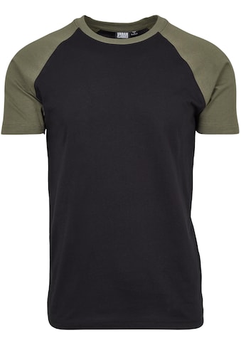 T-Shirt »Herren Raglan Contrast Tee«, (1 tlg.)