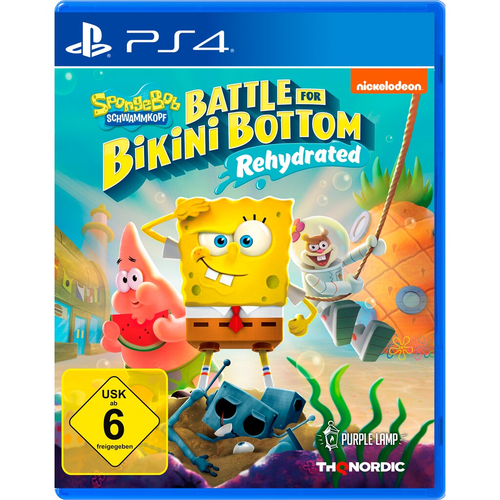 THQ Nordic Spielesoftware »PS4 Spongebob Schwammkopf: Battle For Bikini Bottom - Rehydrated«, PlayStation 4