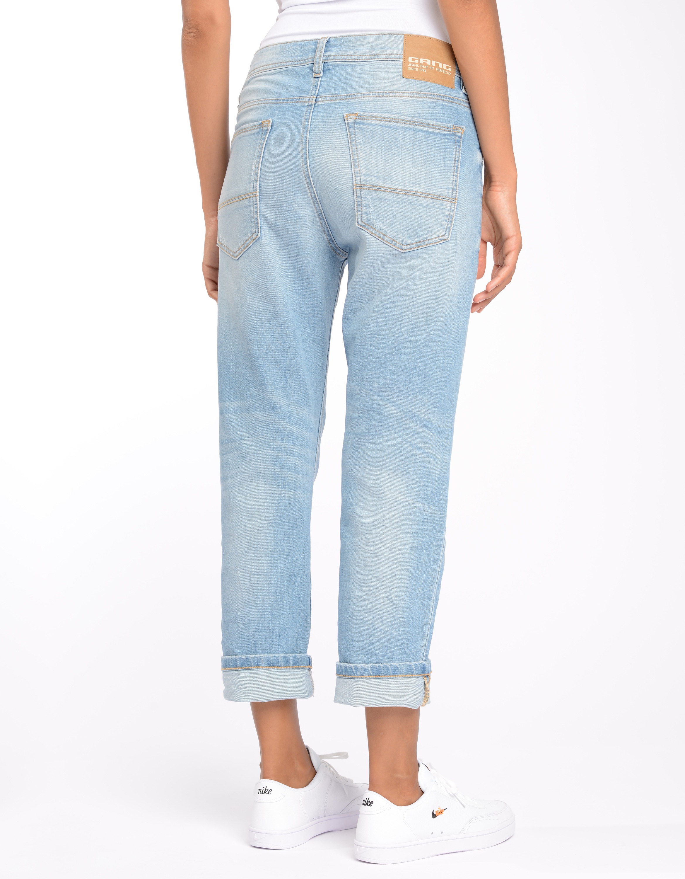 GANG Boyfriend-Jeans "GANG Jeans Boyfriend 94NICA CROPPED" günstig online kaufen